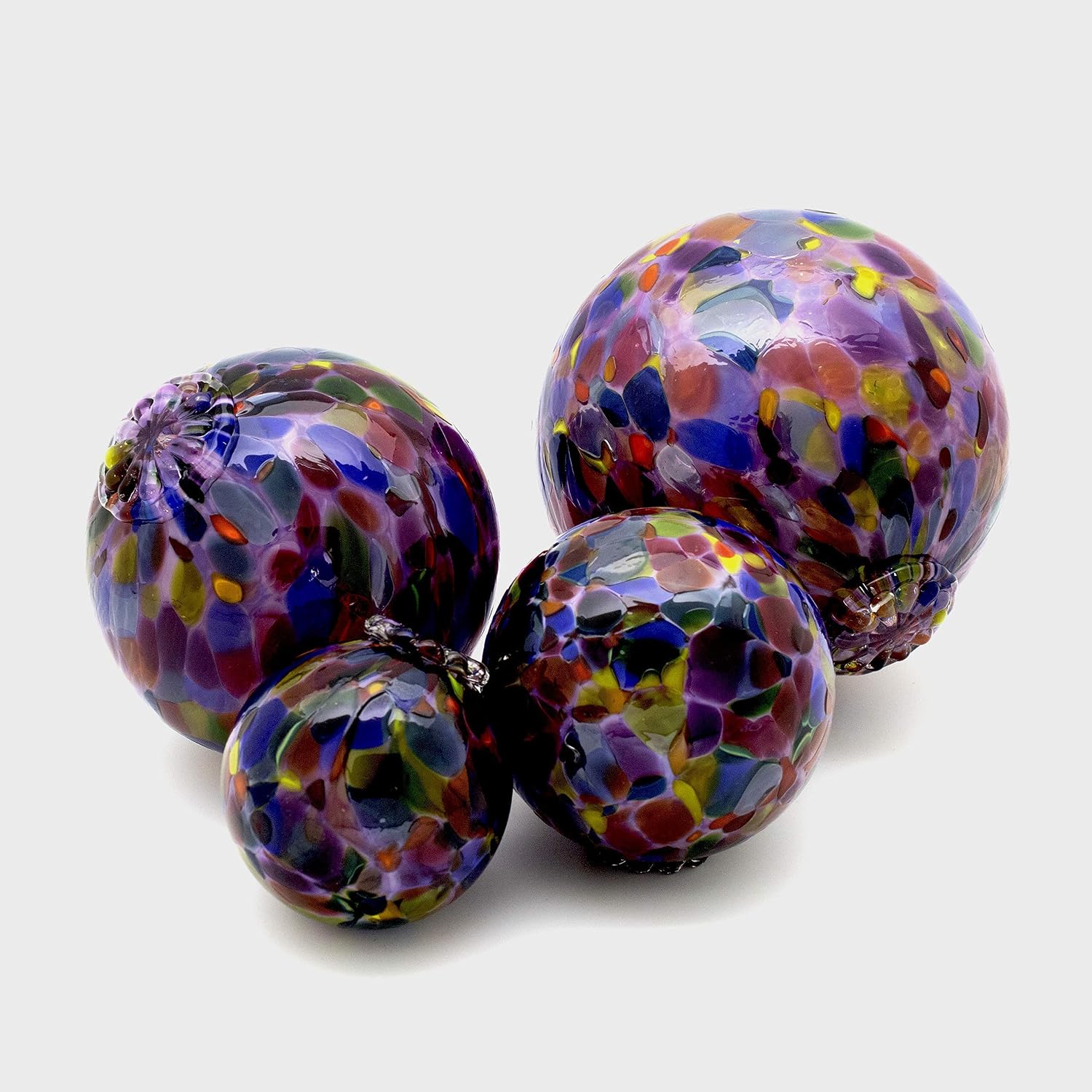 Totally Blown Glassworks Pond Float. Handmade Blown Glass, Garden Gazing Ball, Table Centerpiece