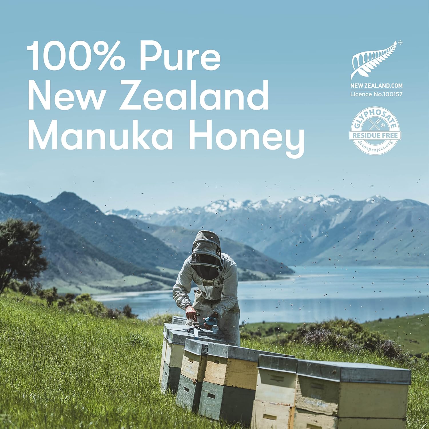 Raw Manuka Honey UMF 26+ MGO 1282+, UMF Certified, 3rd Party Tested, 8.8oz