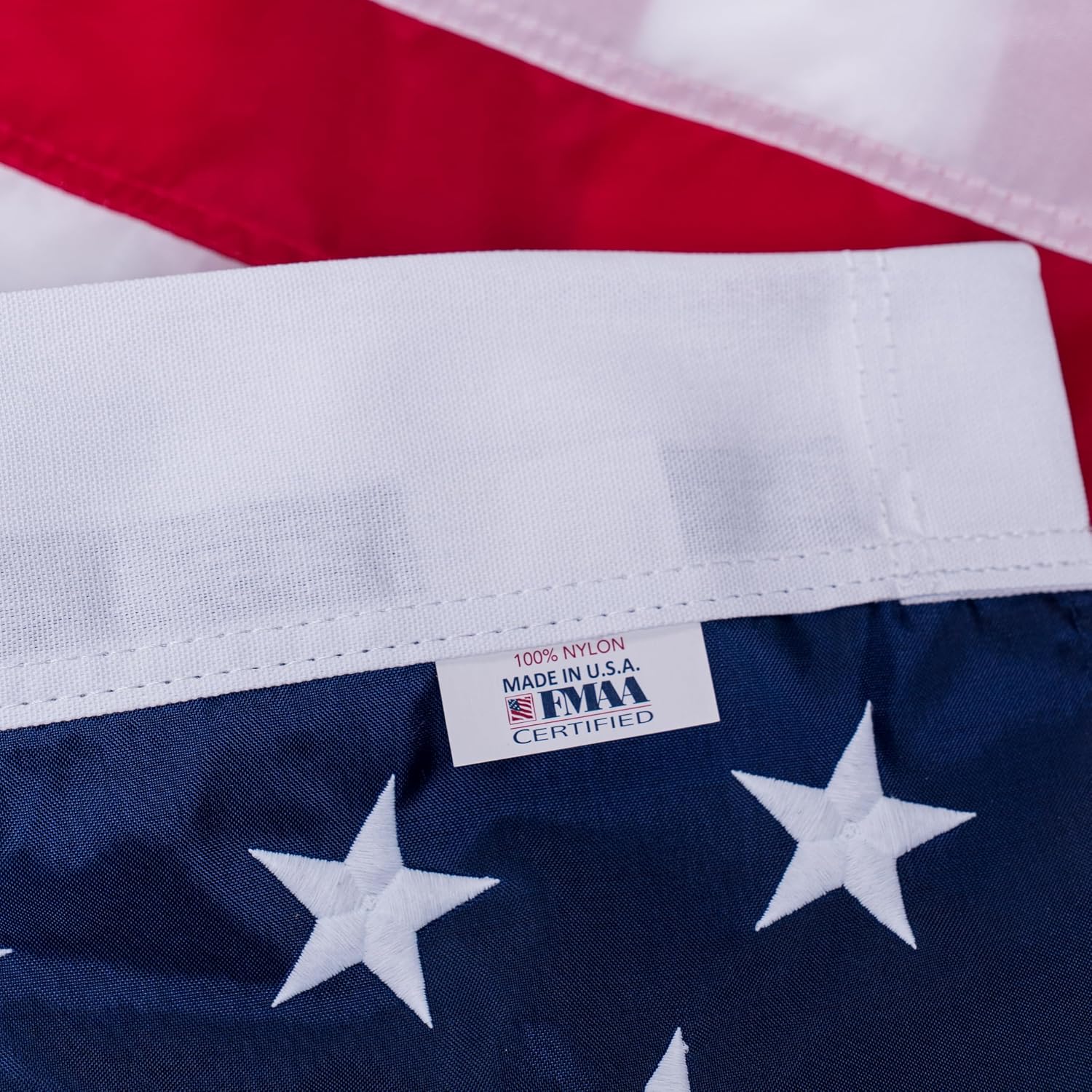 American Flag 6x10 Nylon - Outdoor USA Flag Made in USA