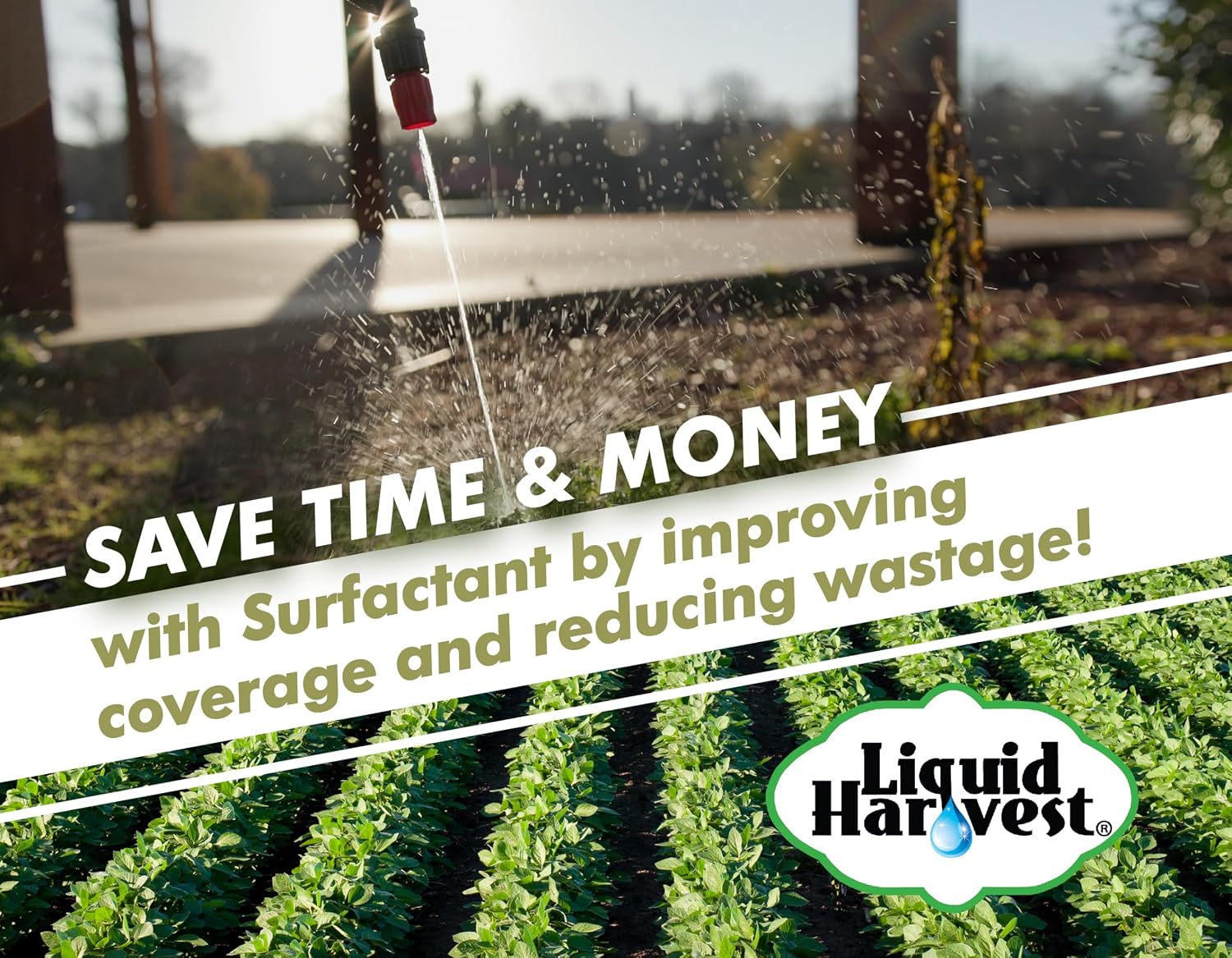 Concentrated Surfactant for Herbicides Non-Ionic 8oz, Increase Product Coverage, Penetration, Effectiveness