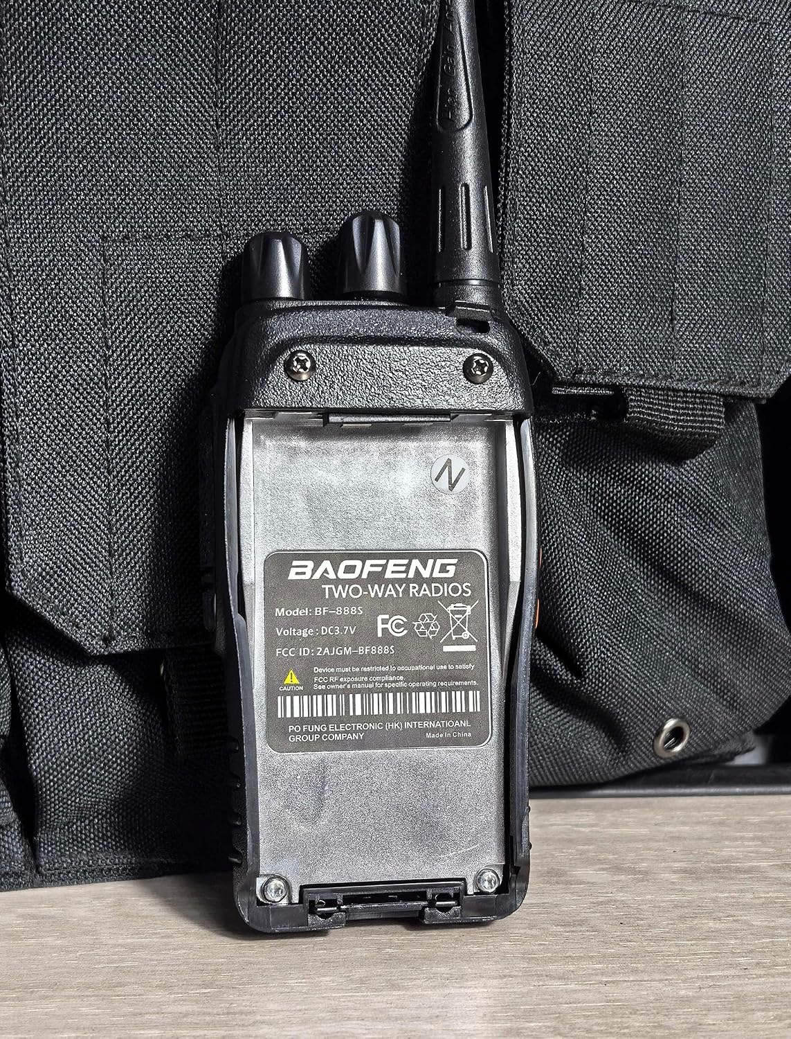 BAOFENG BF-888S Walkie Talkies High-Performance Long Range Two Way Radios for Outdoor Adventures and Team Communication (Pack of 4)