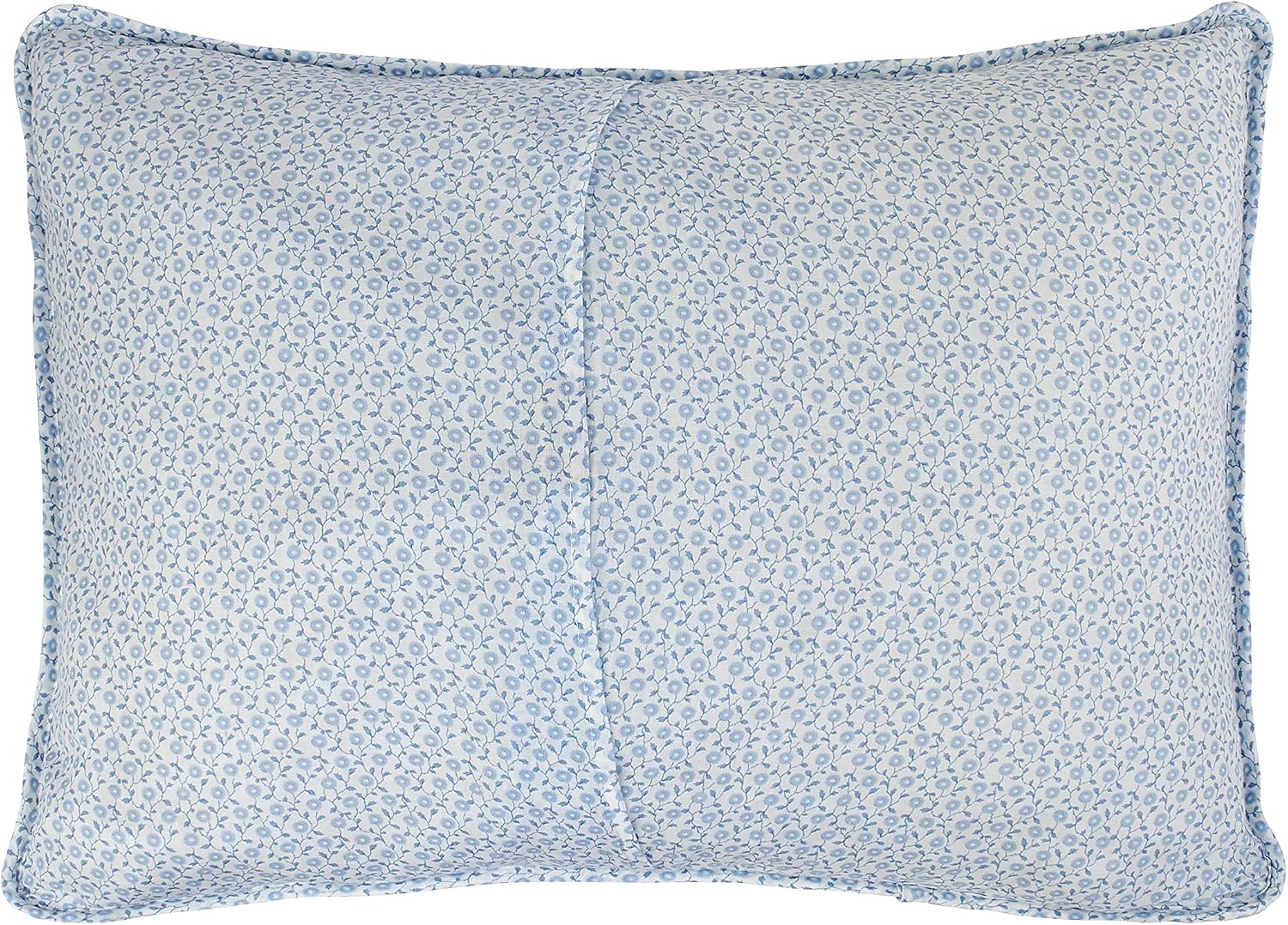Laura Ashley - Queen Quilt Set, Cotton Reversible Bedding with Matching Shams, Bedroom Decor Ideal for All Seasons (Kenna Blue, Queen)