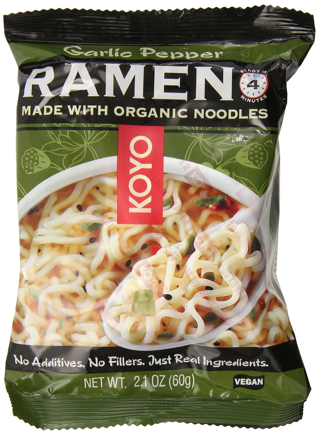 Koyo Ramen, Mushroom, 2 Ounce (Pack of 12)