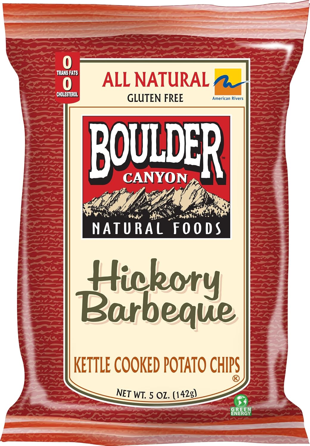 Boulder Canyon Avocado Oil Sea Salt Potato Chips 6 Count, 1.25 OZ