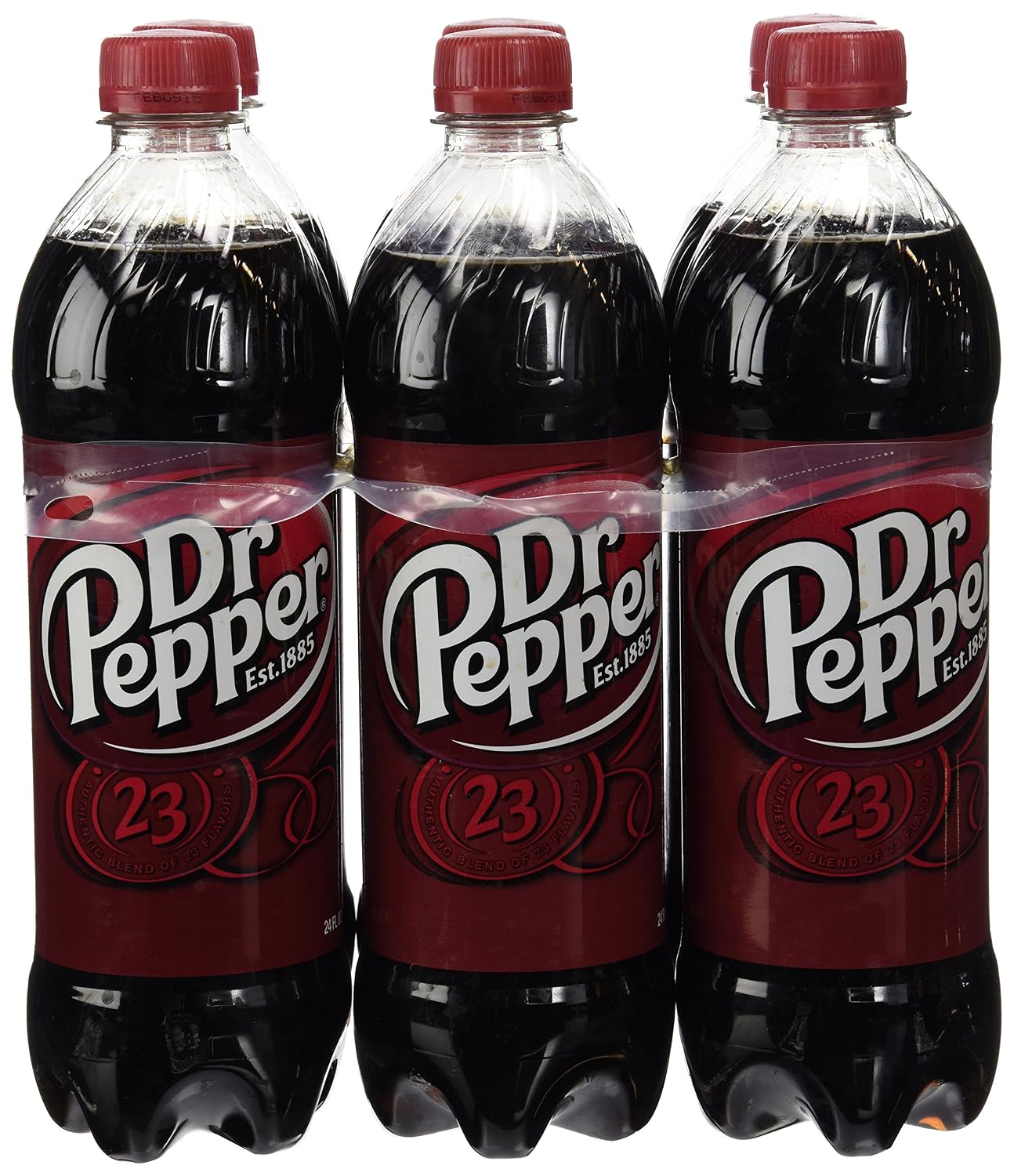 Dr Pepper, 6 PK, 24 Fl oz Bottles