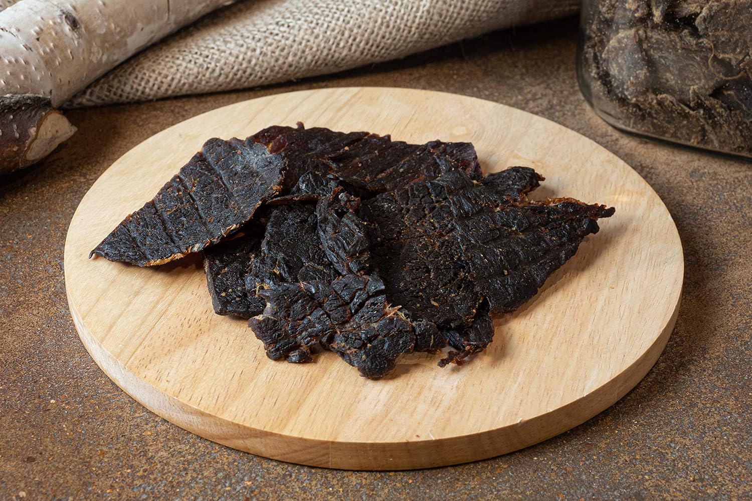 Jerky.com Exotic Original Ostrich Jerky - Wild Game Meat Snacks, Exotic Snacks, High-Protein, All-Natural