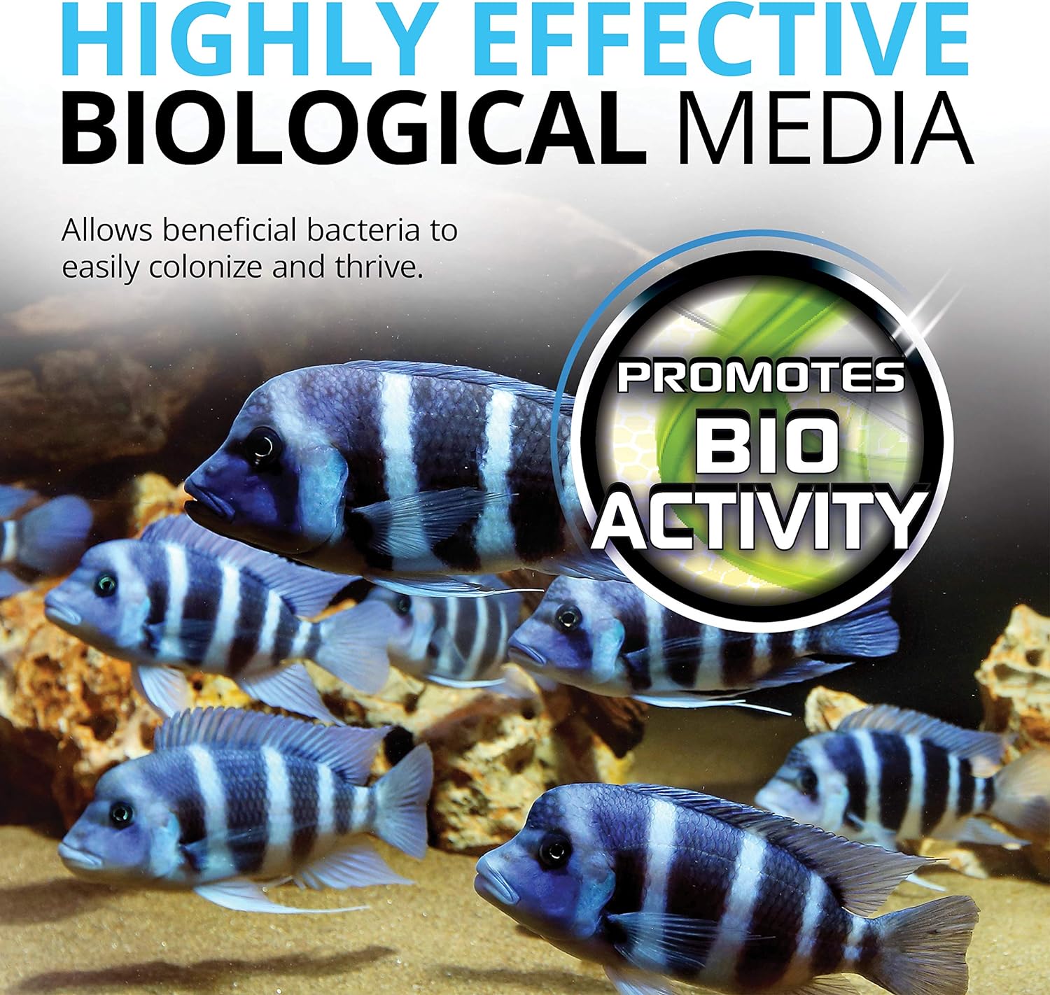 Fluval BioMax Biological Material Remover, 500 g | Biological Filter Media for Aquariums