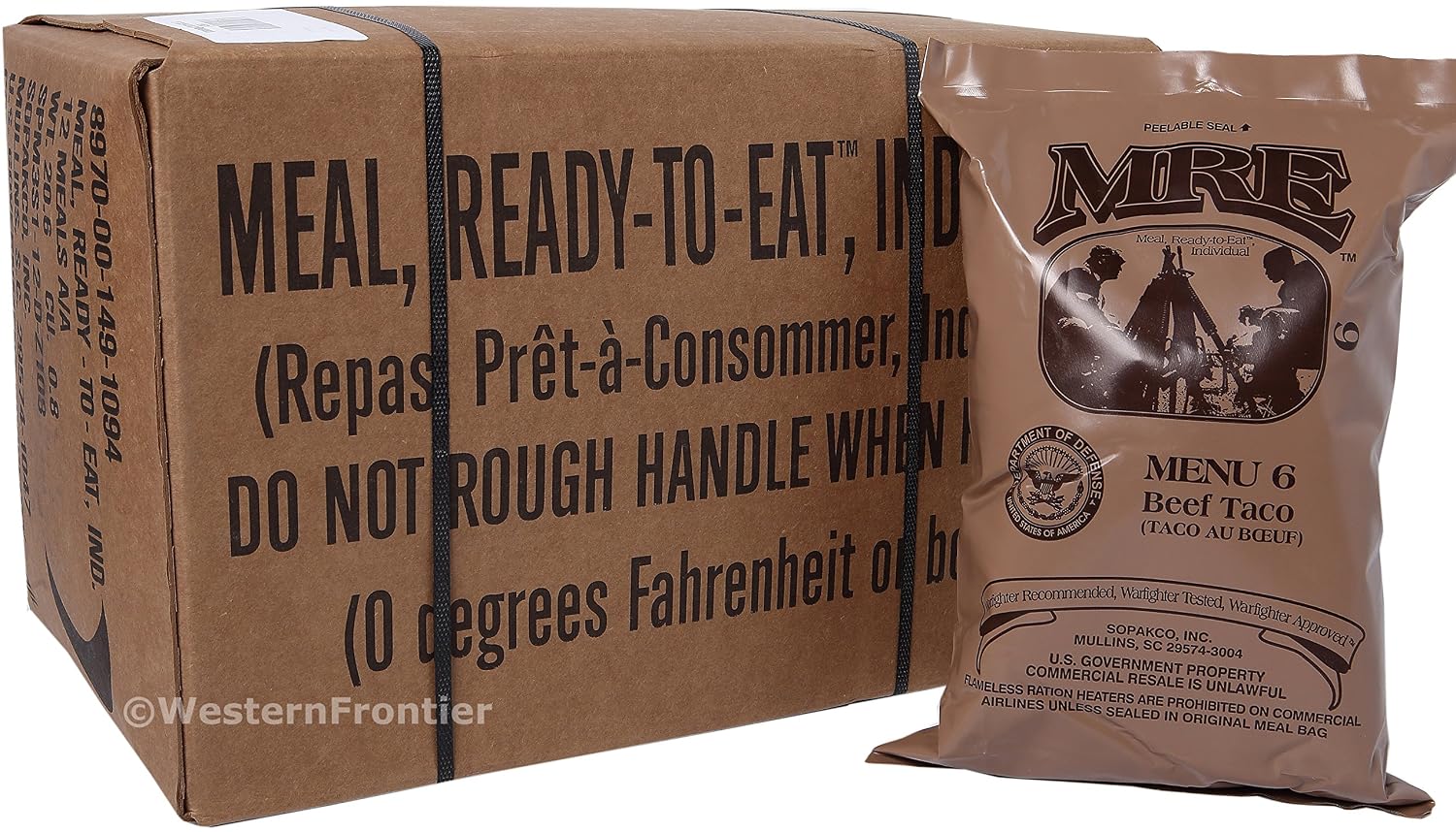 MRE A-Menu Case