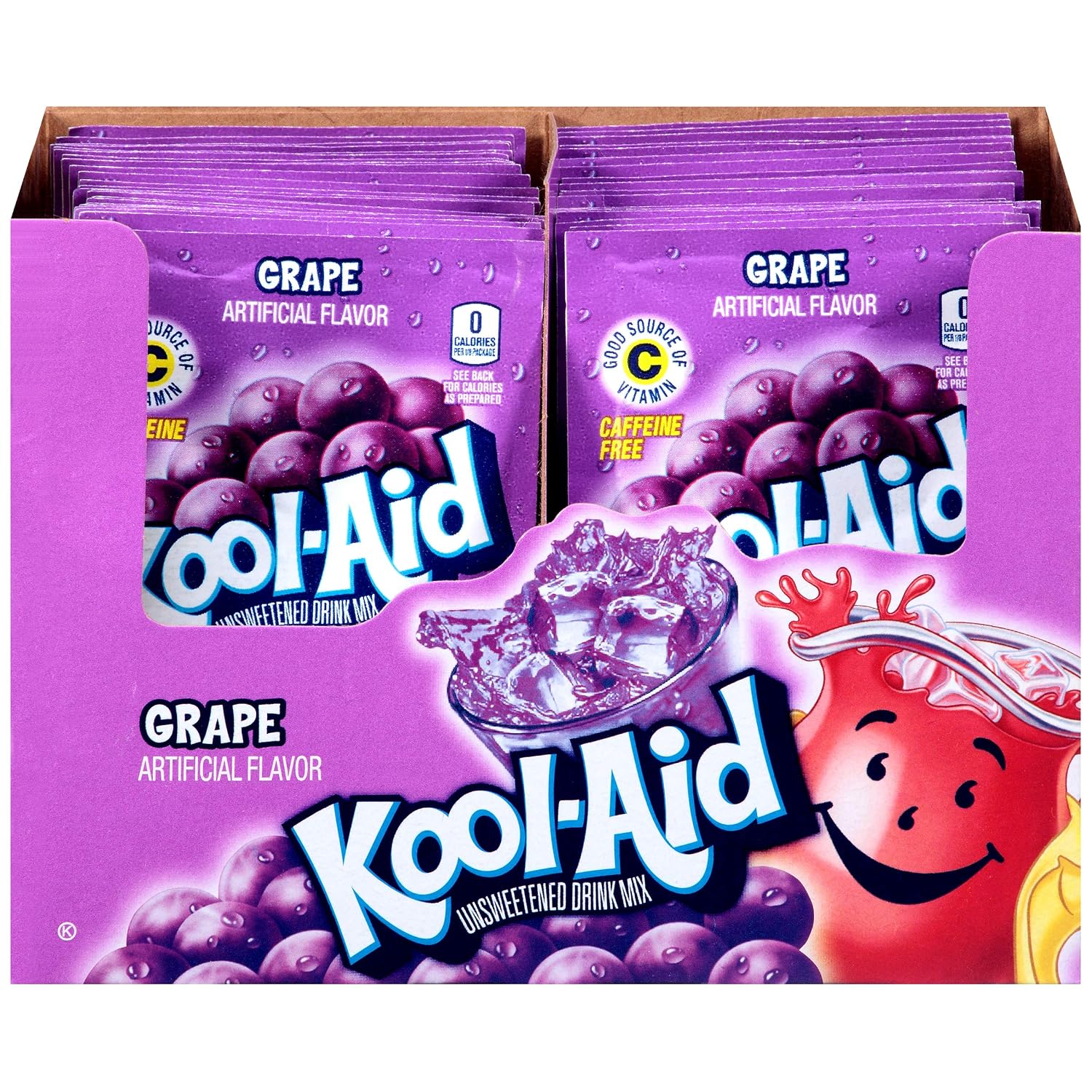 Kool Aid Powdered Packets - Peach Mango - 45 Envelopes