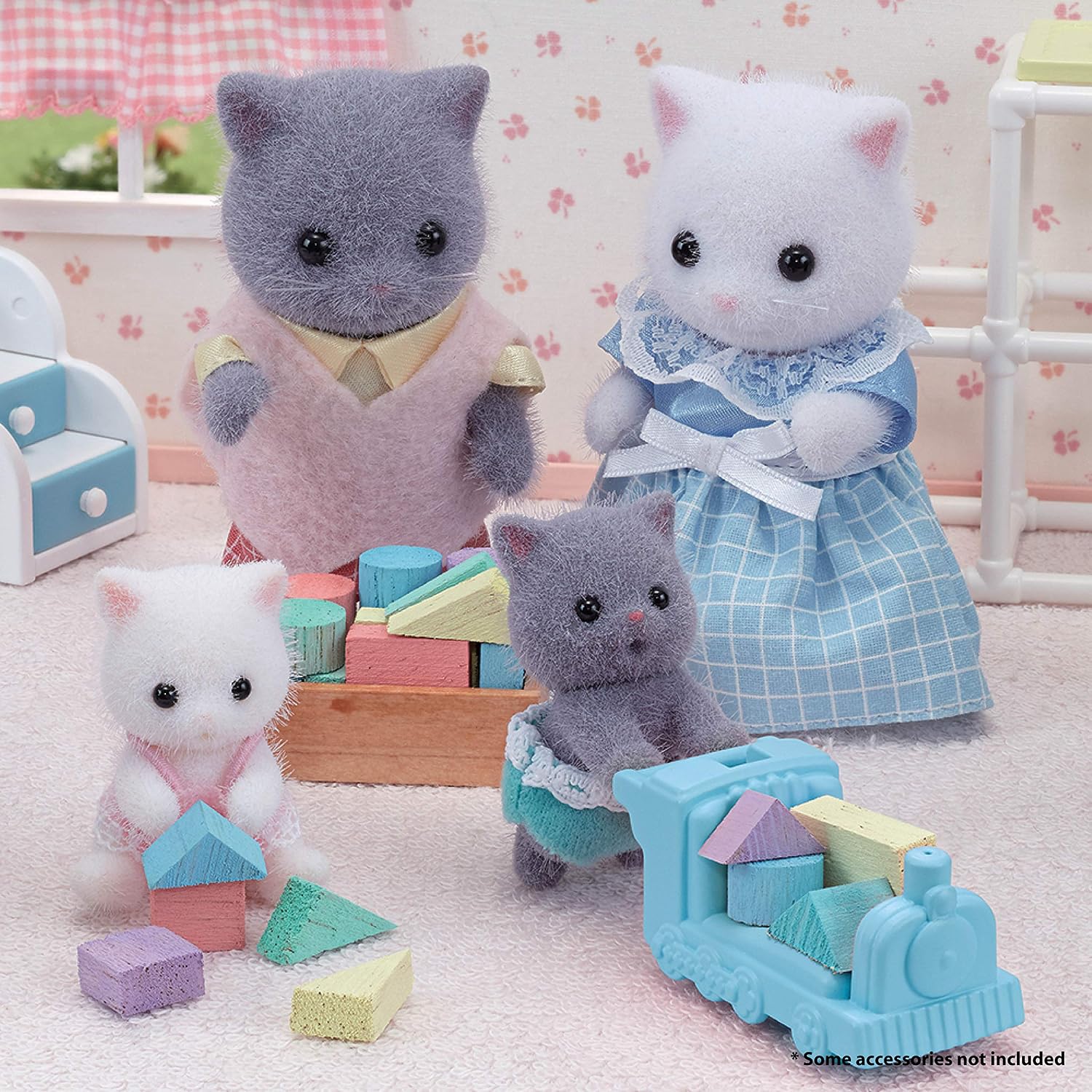 Calico Critters Hopscotch Rabbit Twins - Adorable Bunnies for Endless Imaginative Play. Bring Home the Double the Fun with These Charming Twins!