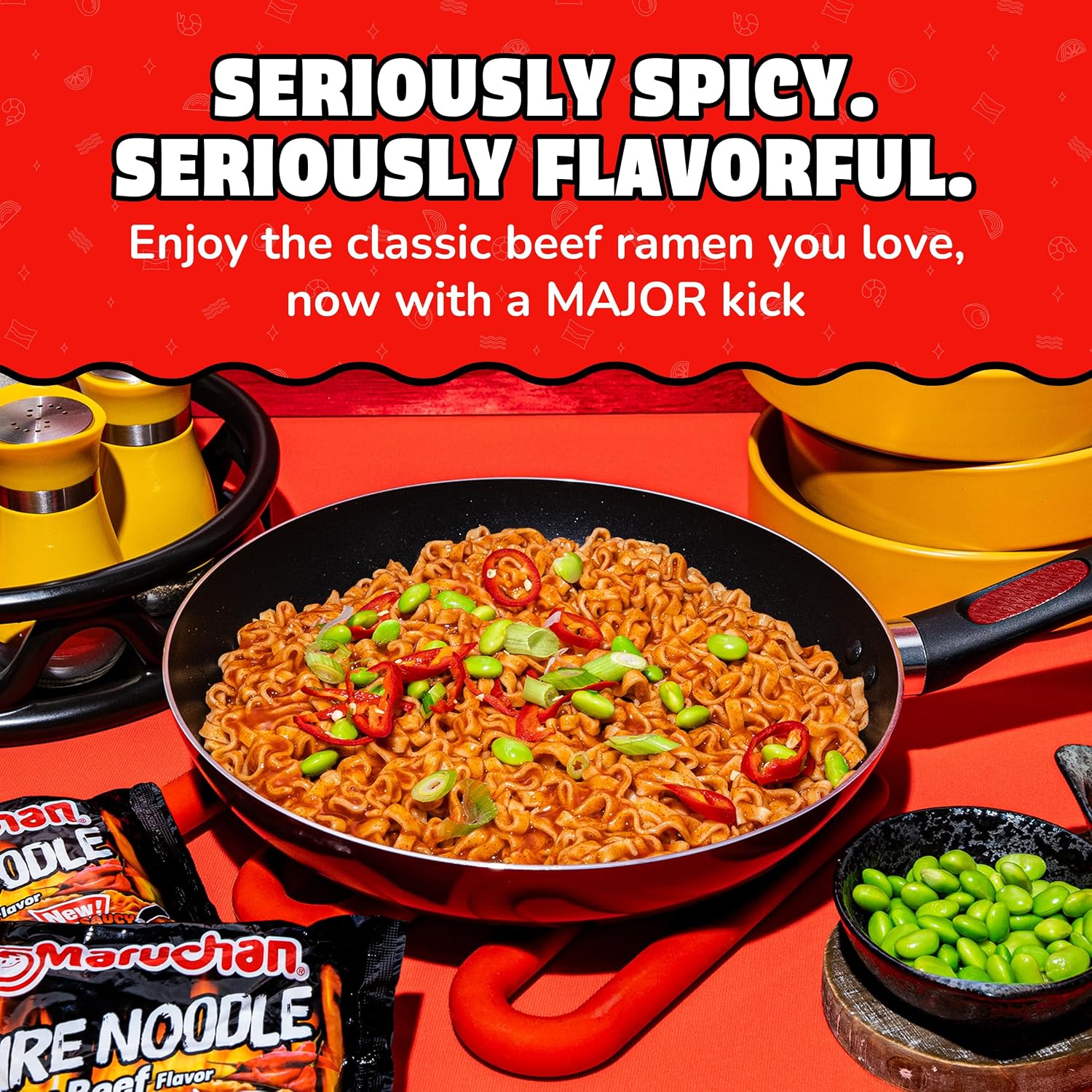 Maruchan Ramen Noodle Soup, Pork Flavor – Japanese-Style Instant Noodles, Quick & Easy Meal for Kids, Students & Busy Families – 3 Oz. (24 Pack)