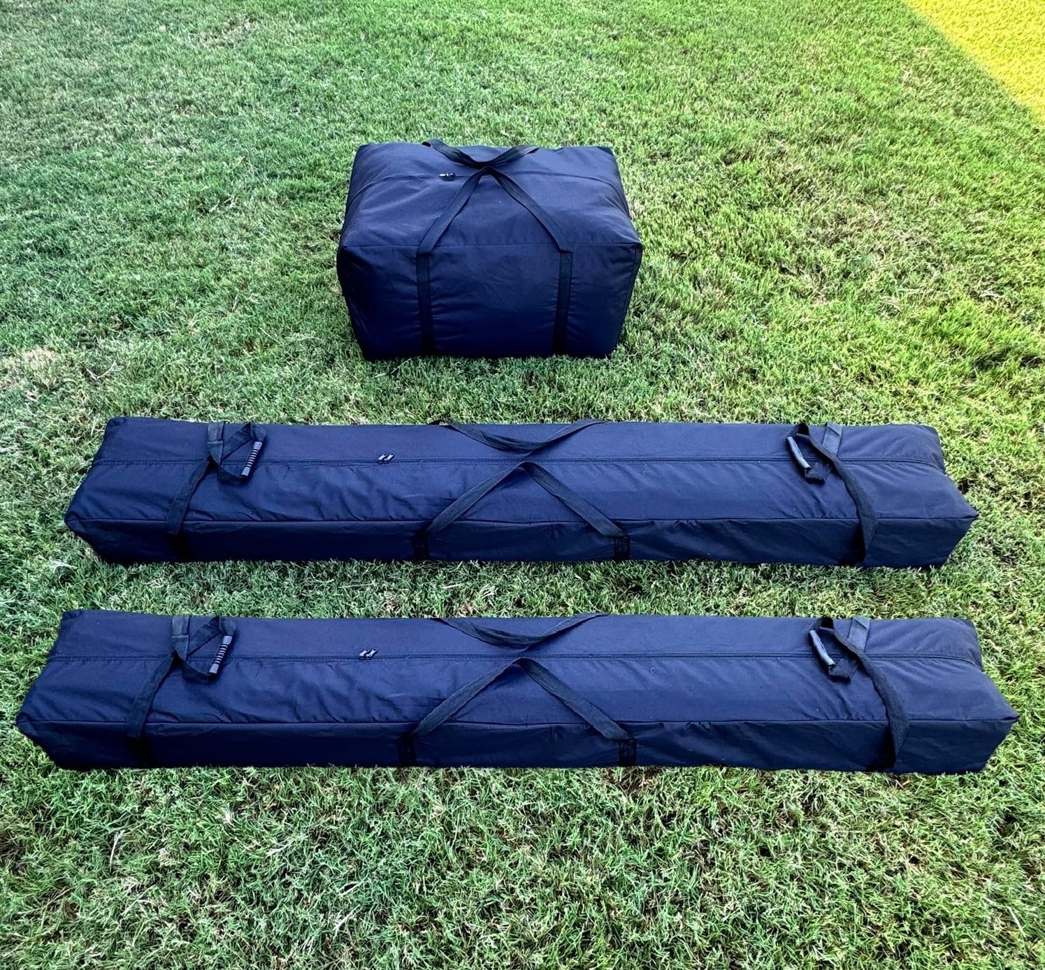 DELTA 26'x16' Budget PE Party Tent + (2) Long Bags + (1) Short Bag, Tents for Parties, Canopy Carpas para Fiestas,Wedding Event Tents for Outdoor Events (B Model)