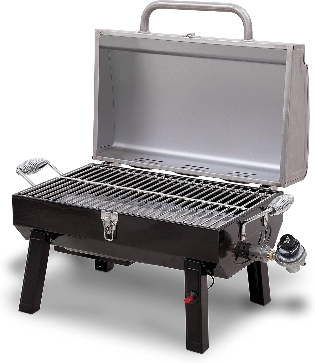 Charbroil 1-Burner Portable Gas Grill, Stainless Steel - 465640214