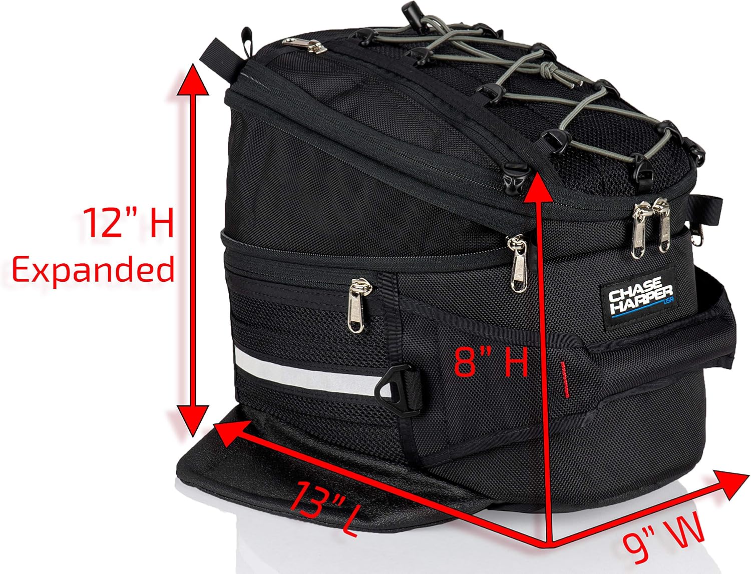 650M Magnetic Tank Bag - Water-Resistant, Tear-Resistant, Industrial Grade Ballistic Nylon with Anti-Scratch Rubberized Polymer Bottom, Super Strong Neodymium Magnets