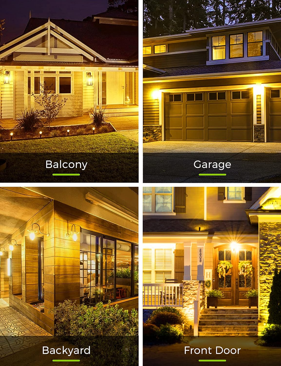 LOHAS Dusk to Dawn Sensor Light Bulbs, 40W Equivalent LED Outdoor Lighting
