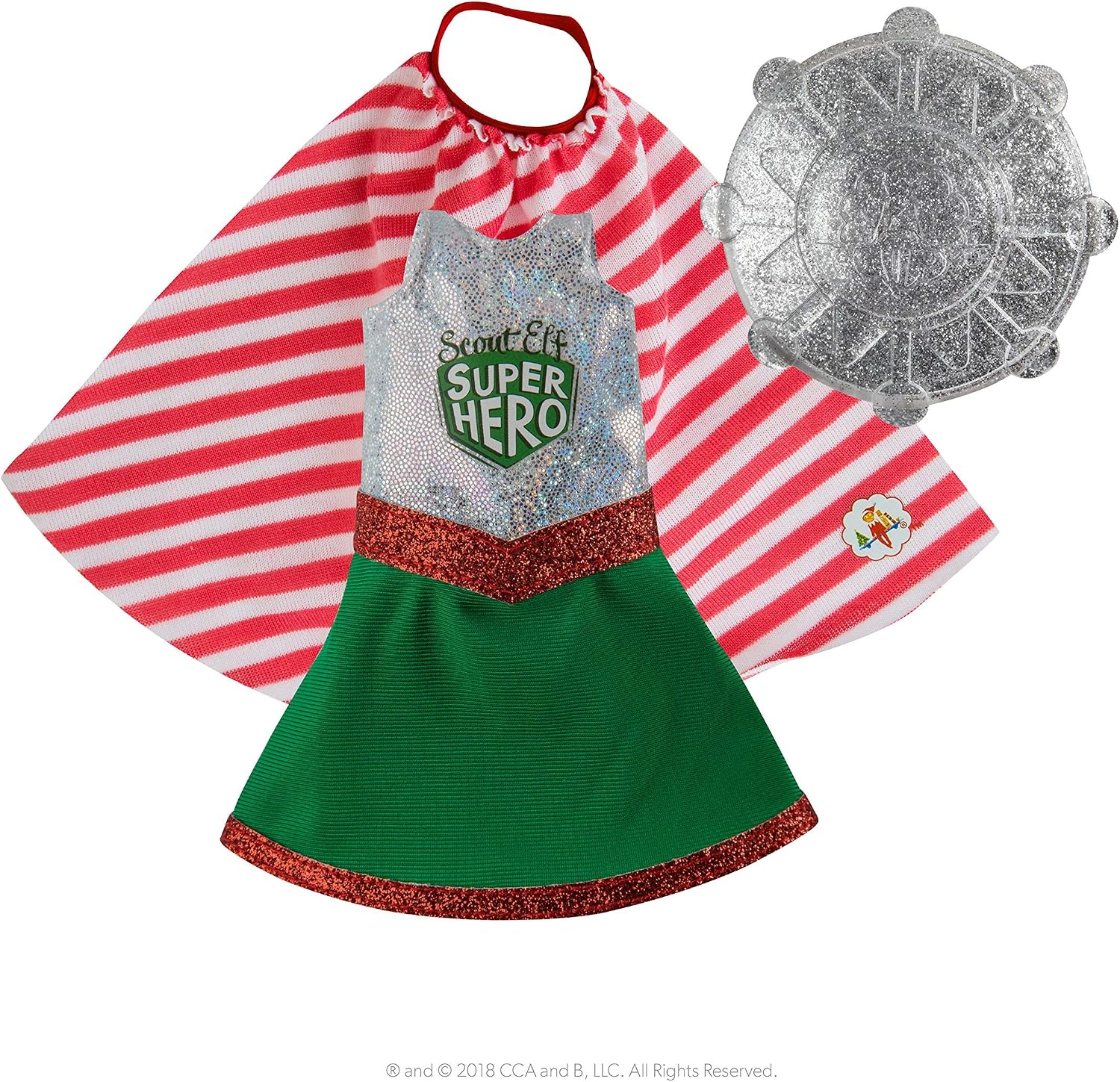 Claus Couture Collection Scout Elf Superhero Girl