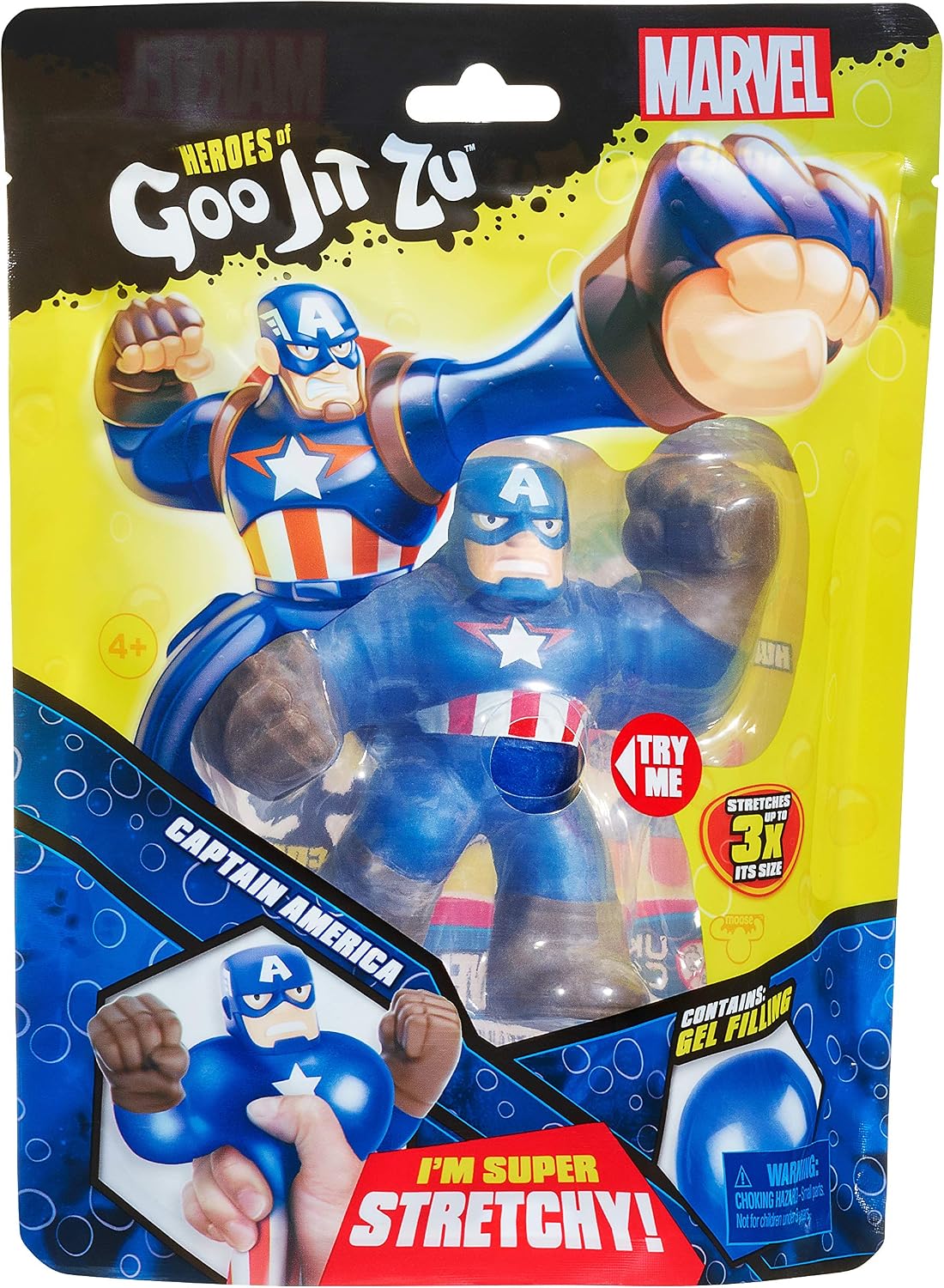 Heroes of Goo Jit Zu Licensed Marvel Hero Pack - Spider-Man, Multicolor (41054)