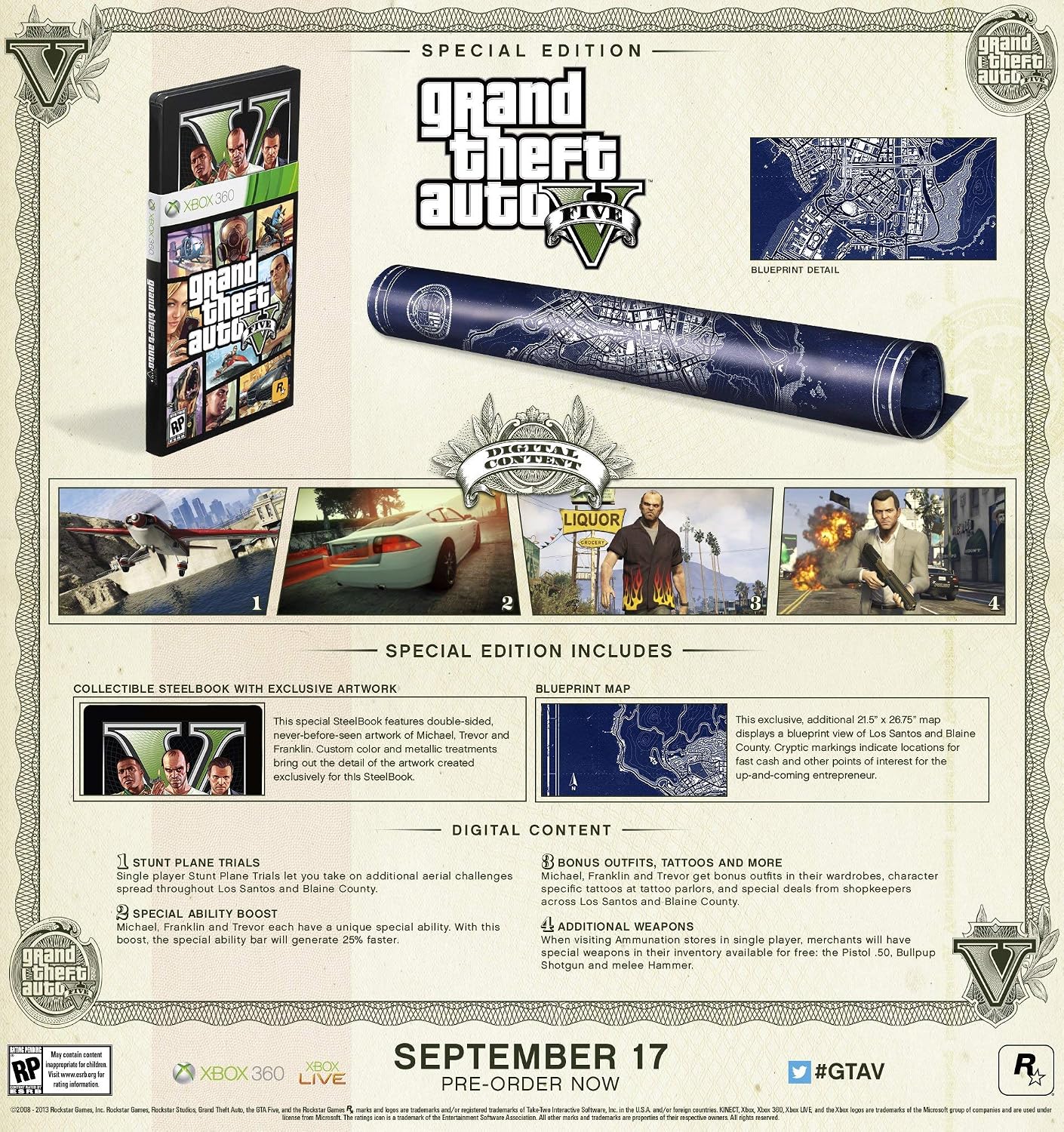 Grand Theft Auto V - Special Edition (Renewed)