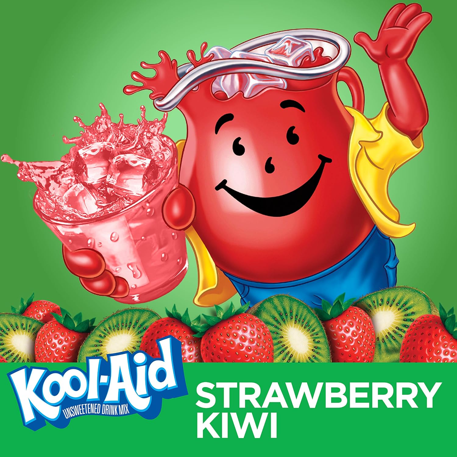 Kool-Aid Tropical Punch Flavored Unsweetened Caffeine Free Powdered Drink Mix (96 Packets)