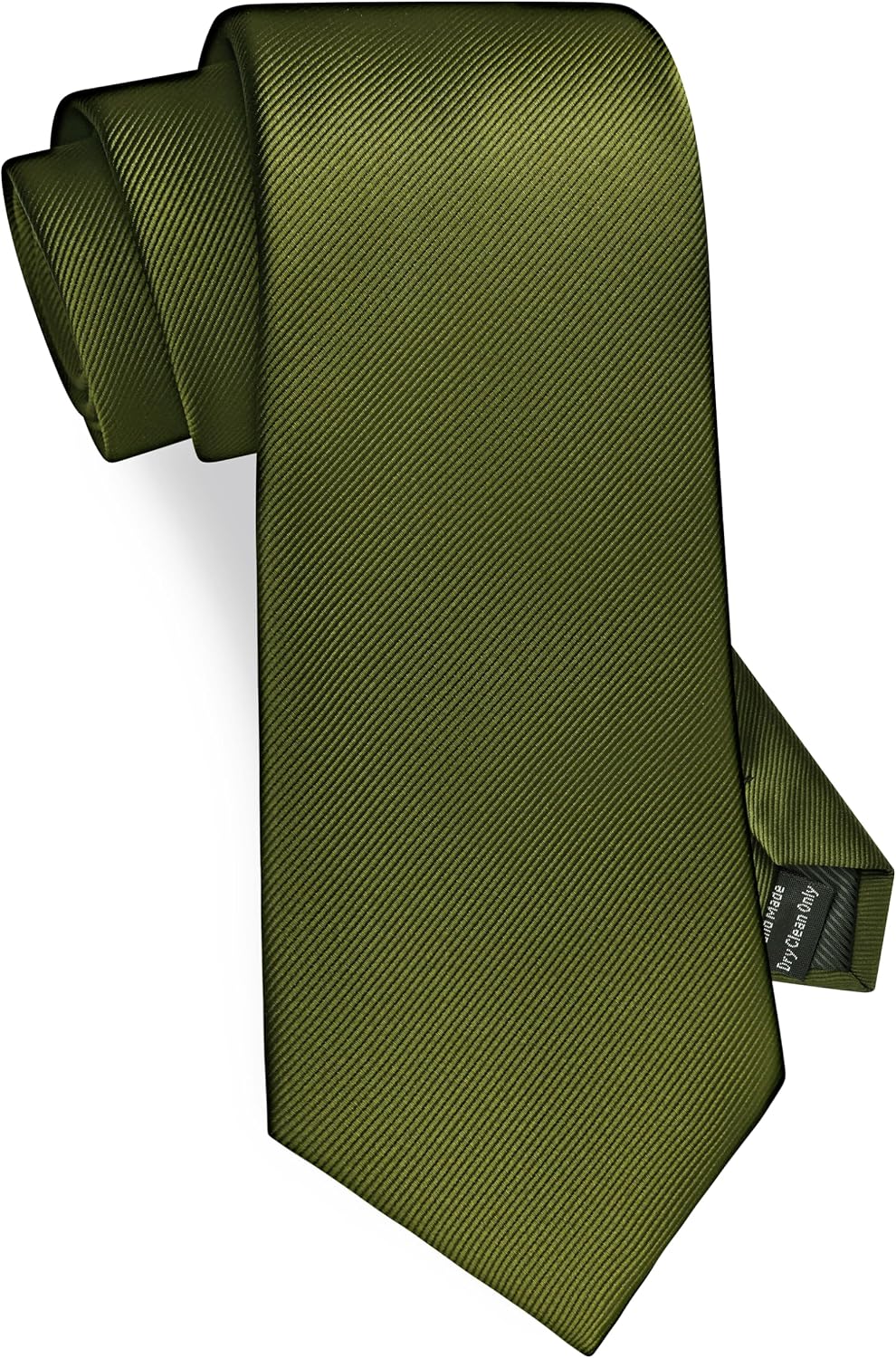 GUSLESON Classic New 3.15"（8cm） Men's Solid Color Necktie Wedding Business Tie + Gift Box