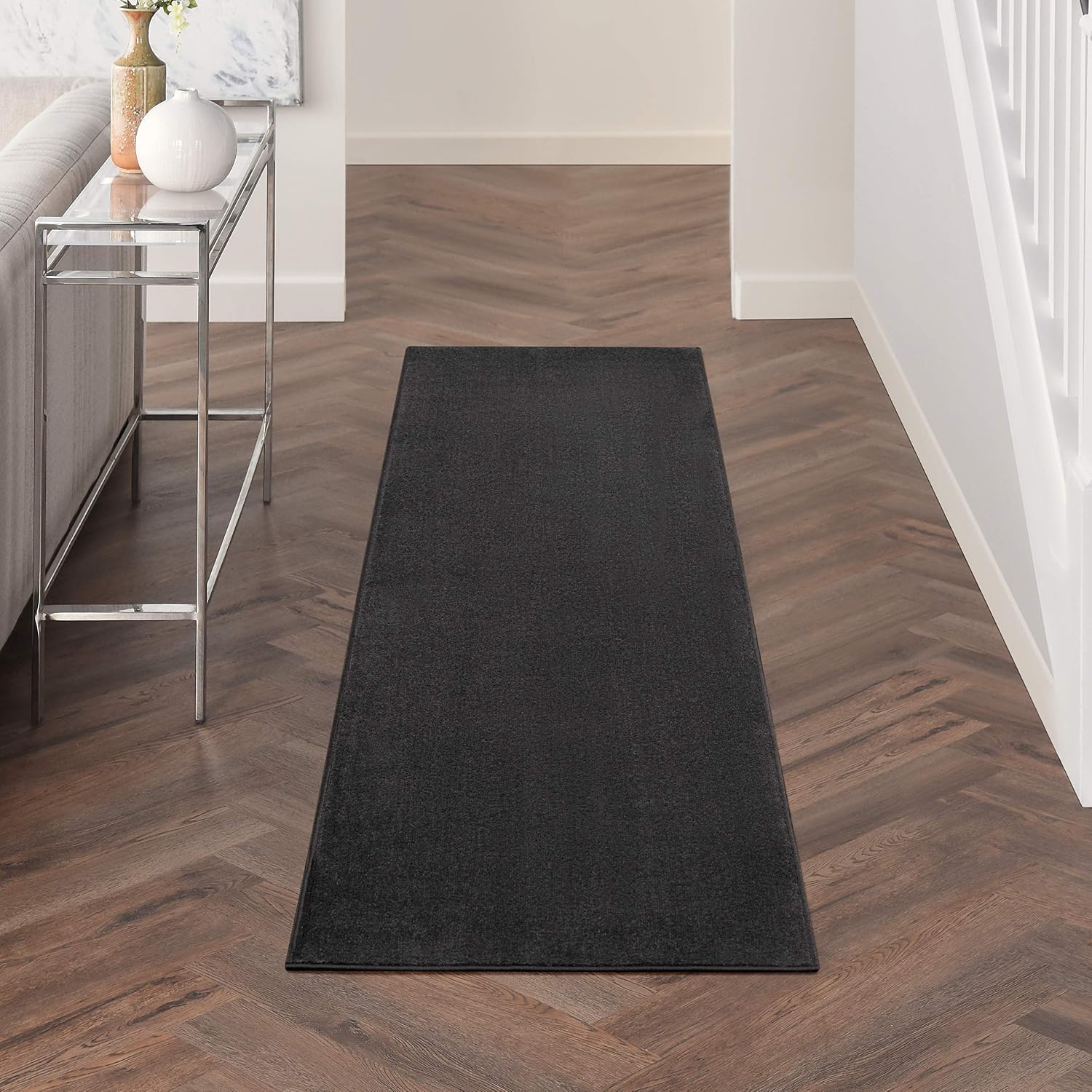 Nourison Home Essentials Indoor Outdoor Area Rug, Ivory Beige, 7' x 10'