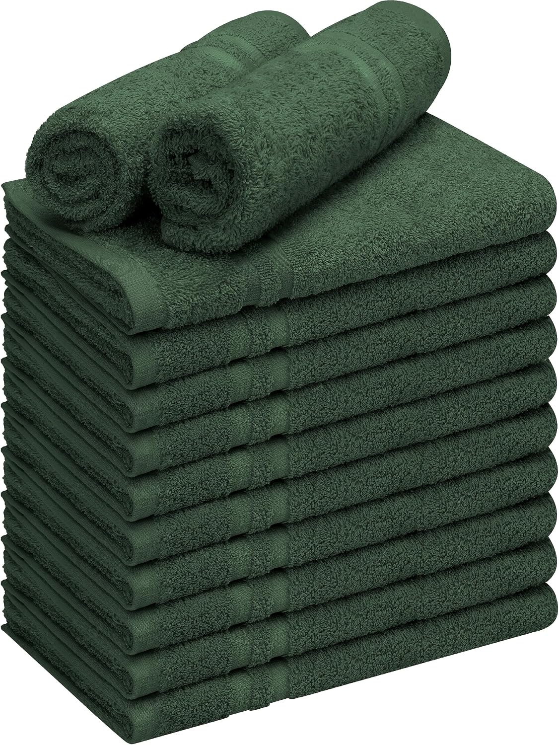 Utopia Towels Bleach Proof Salon Towels, Pack of 24, 16x27 in, Black | Bleach Safe 100% Cotton Salon Towels - Super Absorbent, Durable Ideal for Salon
