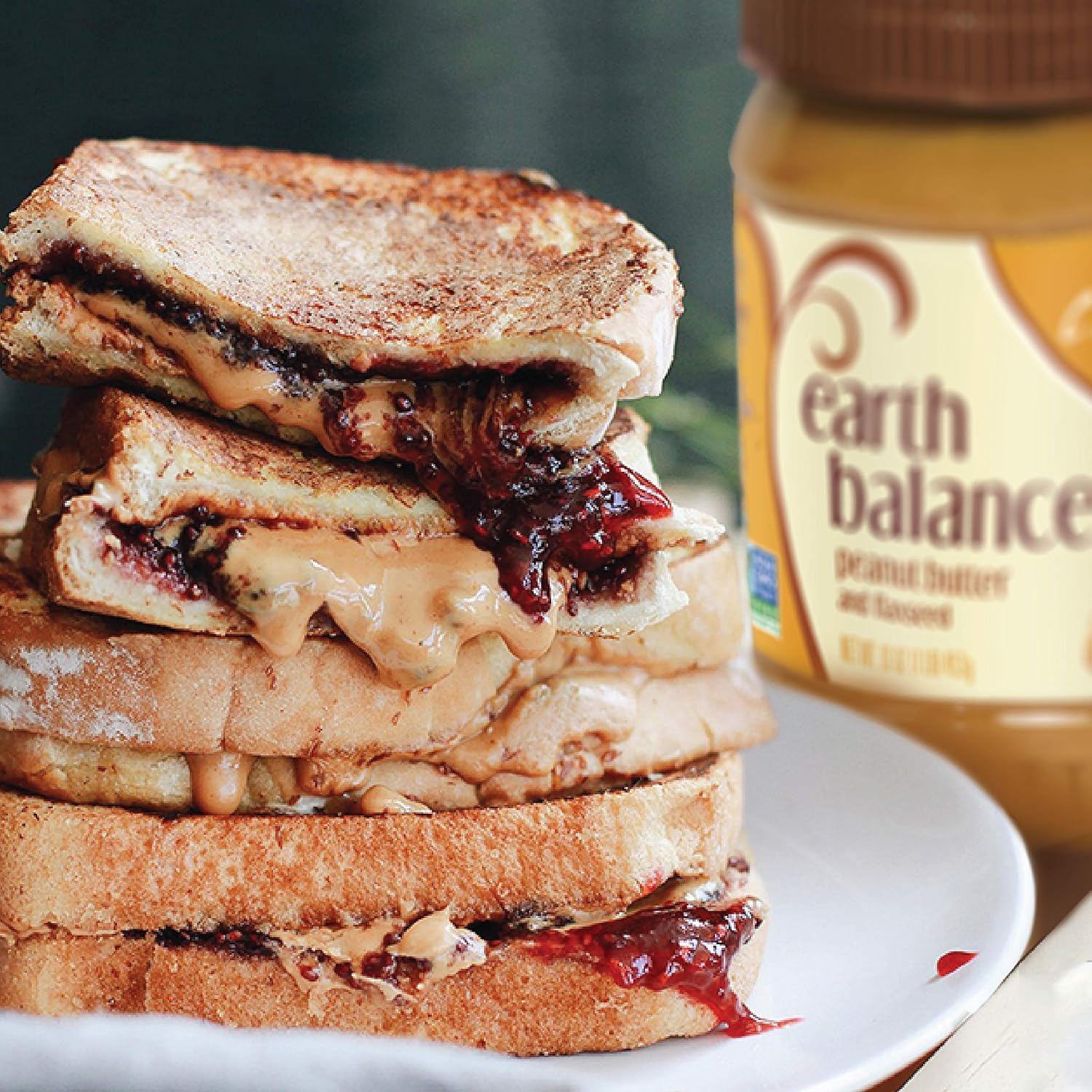 Earth Balance Creamy Peanut Butter and Flaxseed Spread, 16 oz.