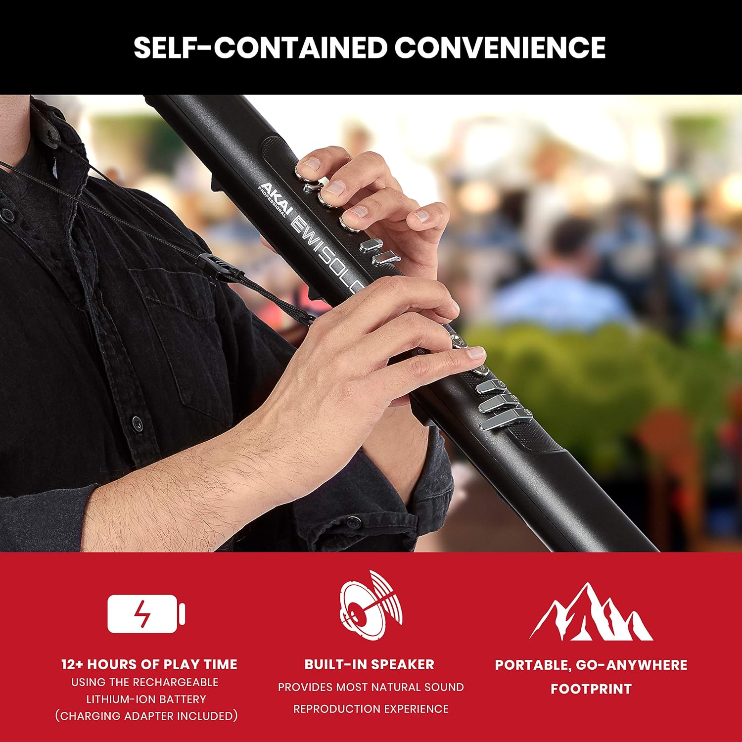 Akai Professional EWI Solo Electronic Wind Instrument