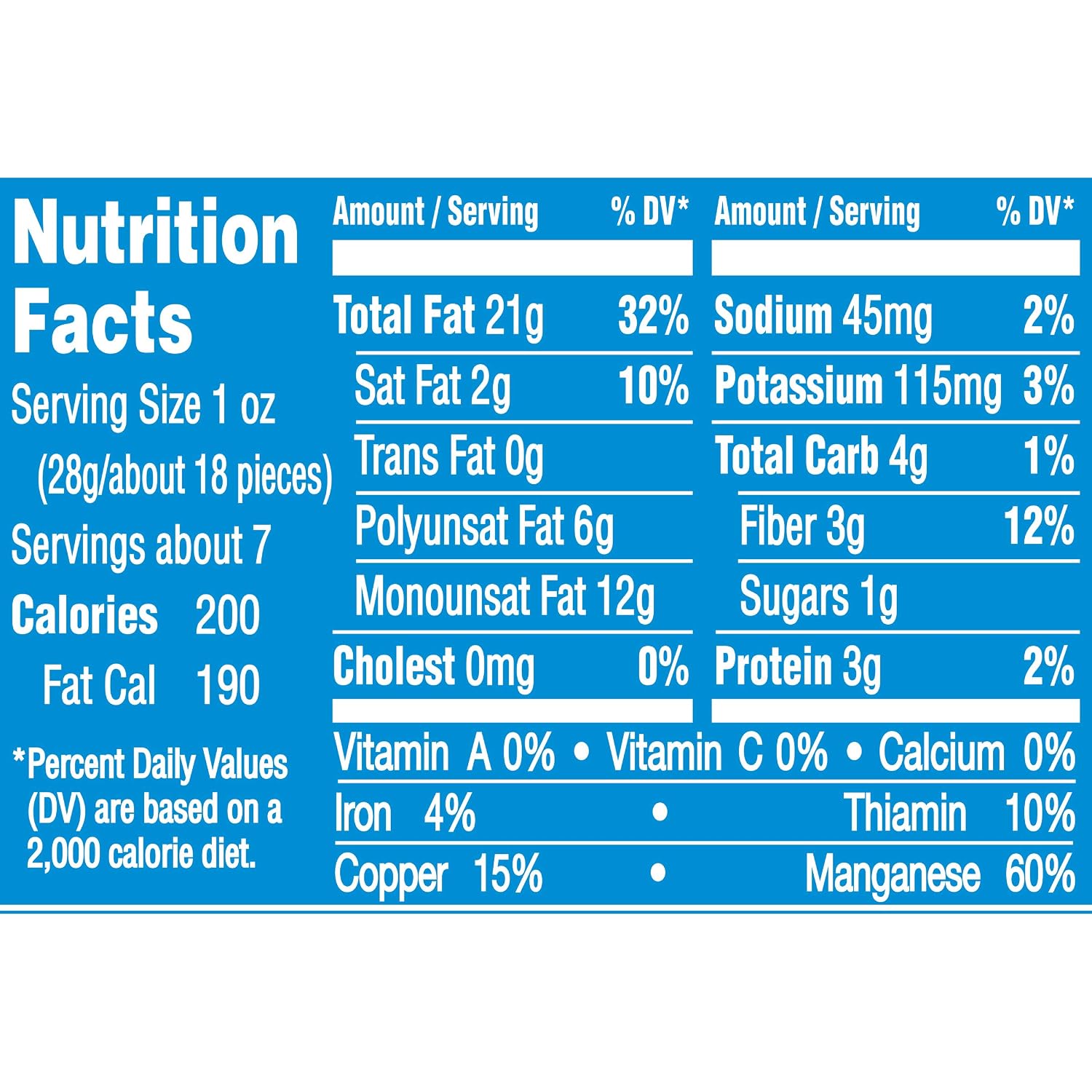 PLANTERS Whole Pecans, Roasted & Salted, Baking Nuts, 7.25 Oz (1 Ct)