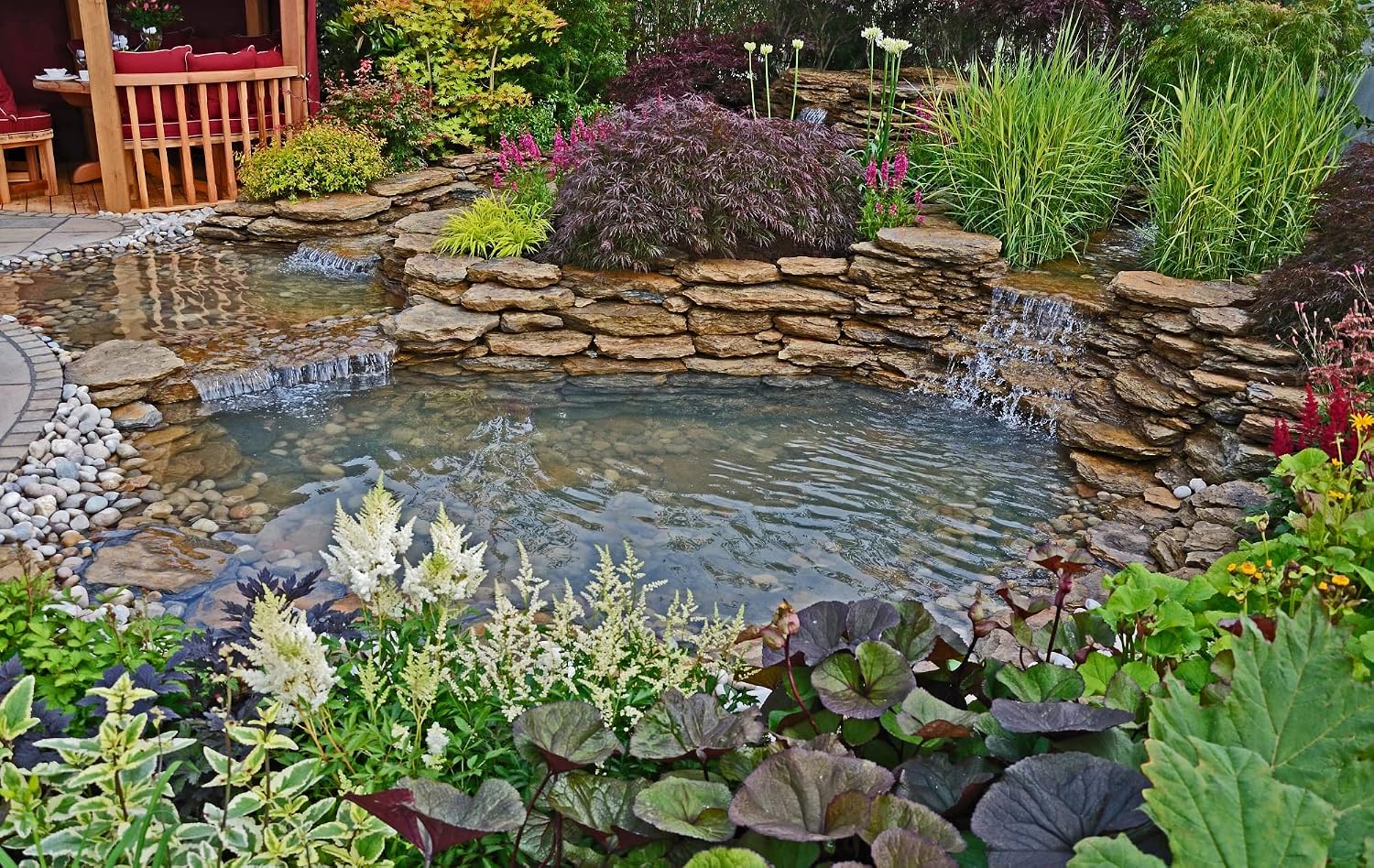 Lifeguard 15 ft. x 15 ft. EPDM Pond Liner – 45-Mil Rubber Liner for Outdoor Ponds, Waterfalls, Aquaponics, Retention Basins – Durable & Fish Safe