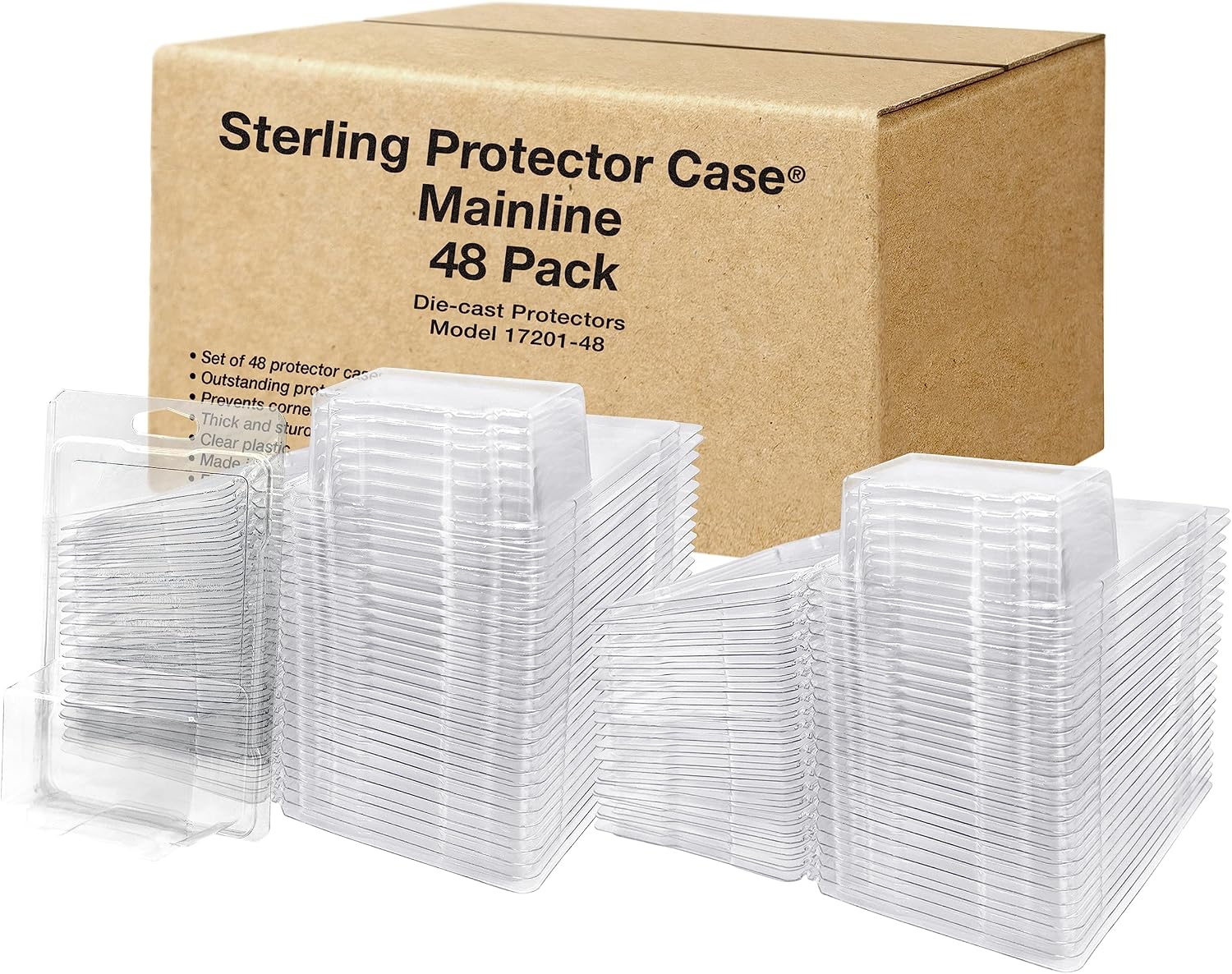 Sterling Protector Case Mainline 12 Pack Model 17201 for Card Size 6.5x4.25