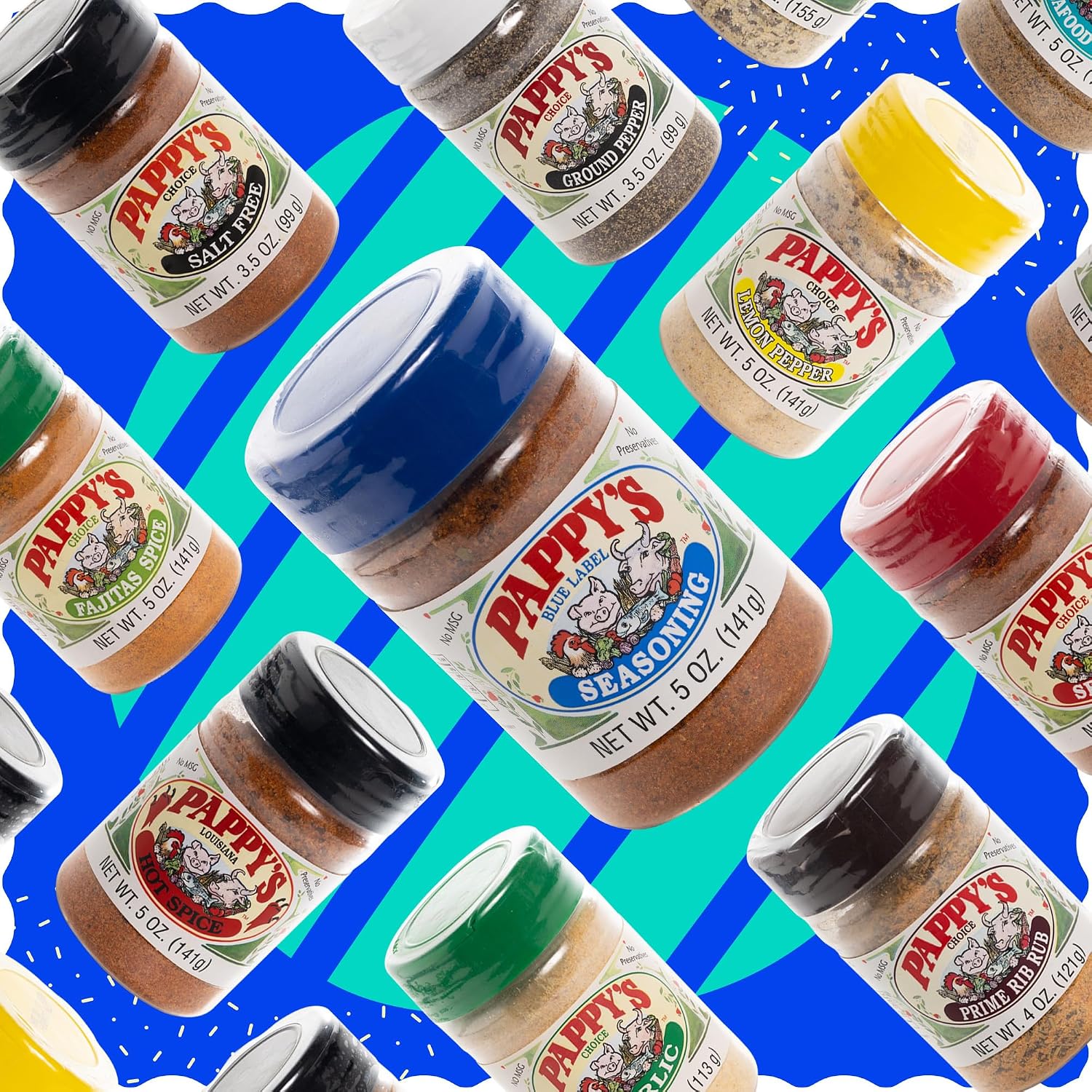 Pappy's Choice Original Seasoning, 32 Oz | California's Legendary Seasoning Blend, Santa Maria Style, Perfect for BBQ, Beef, Burgers, Brisket, Tri-tip and Steak