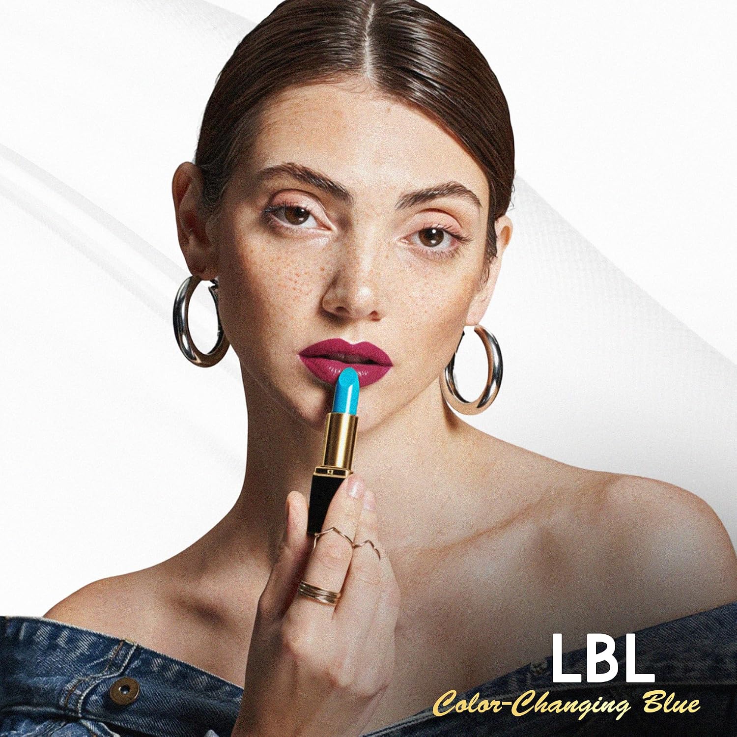 L’Paige Rosy Pearl Lipstick | Sheer Neutral Rose Lip Color | Aloe Vera Moisturizing Formula | Long-Lasting Hydrating Finish | Soft Silvery Pink Shade L56