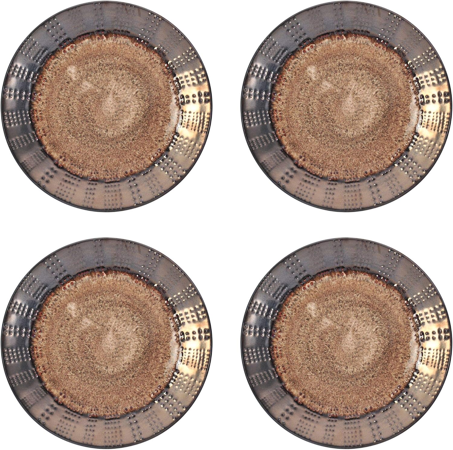 Mikasa Gourmet Basics Verona 16-Piece Stoneware Dinnerware Set, Service for 4, Includes Dinner Plates, Salad Plates, Soup Bowls and Mugs