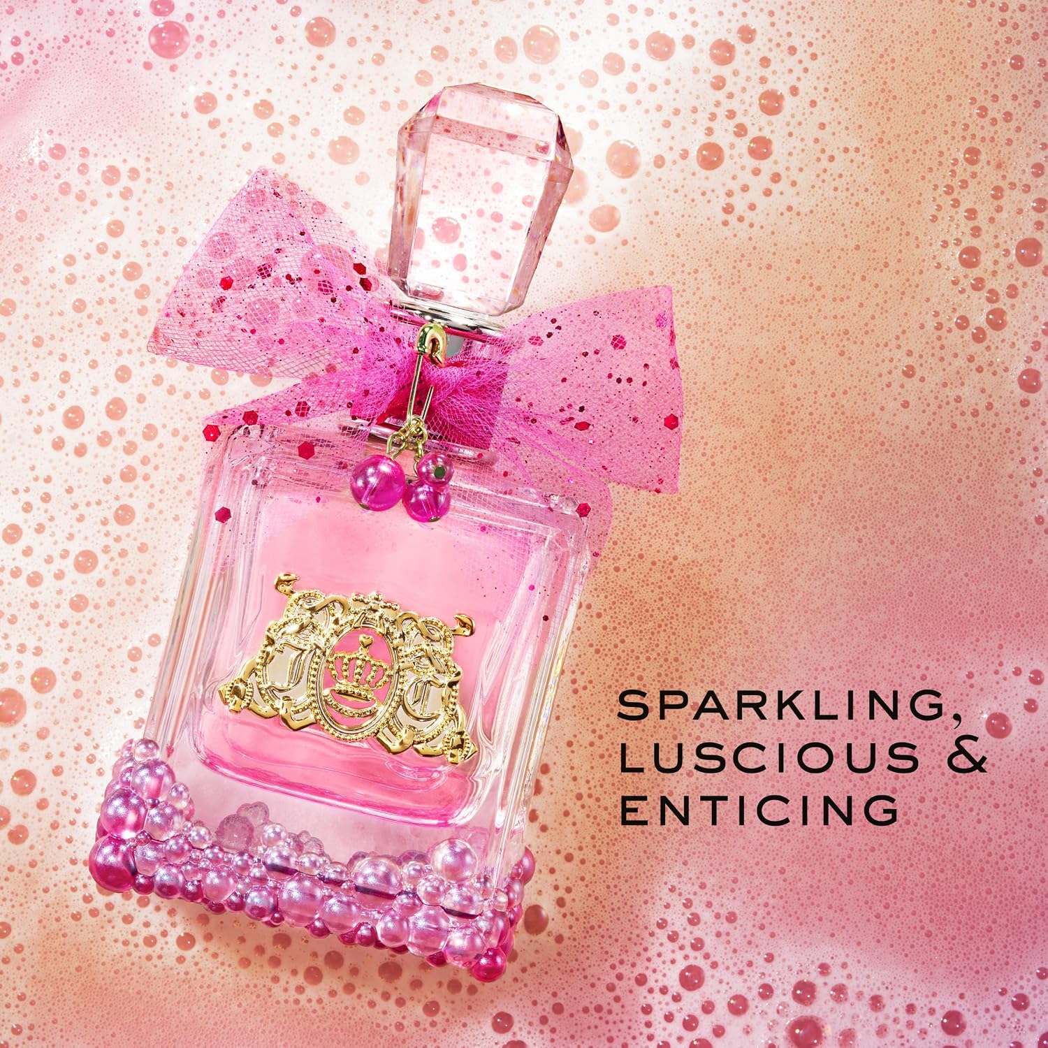 Juicy Couture Viva La Juicy Eau De Parfum, Women's Perfume with Notes of Mandarin, Gardenia & Caramel, Floral & Sweet Perfume for Women, EDP Spray