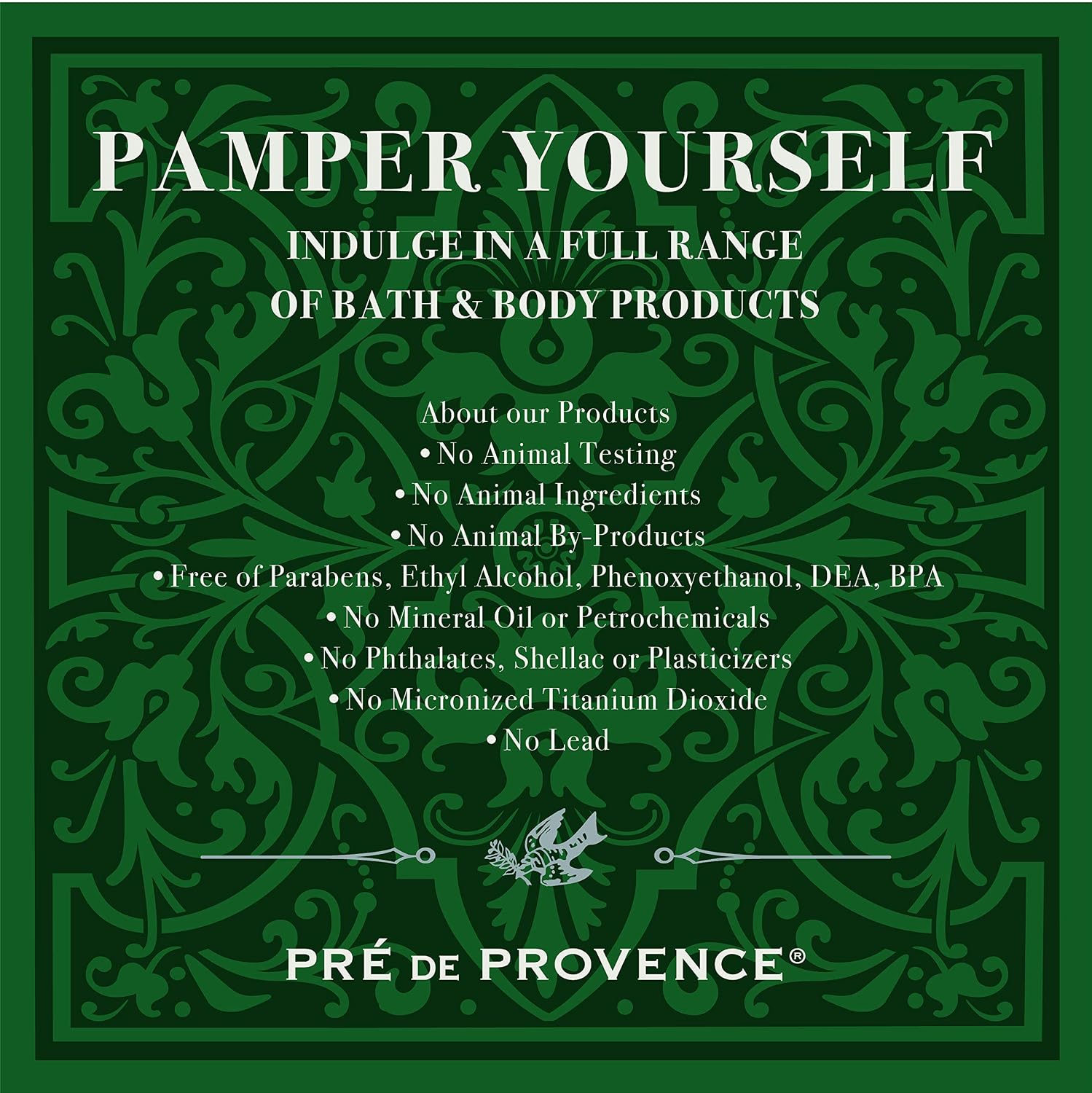 Pre de Provence Shea Butter Enriched Men's After Shave Balm, 2.5 Ounce - Bergamot & Thyme (Packaging may vary)