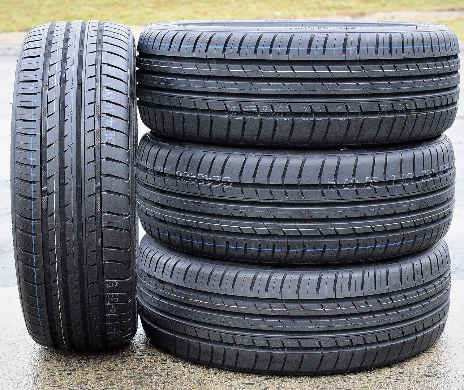 Set of 2 (TWO) Cosmo MuchoMacho All-Season High Performance Radial Tires-245/40R20 245/40ZR20 245/40/20 245/40-20 99Y Load Range XL 4-Ply BSW Black
