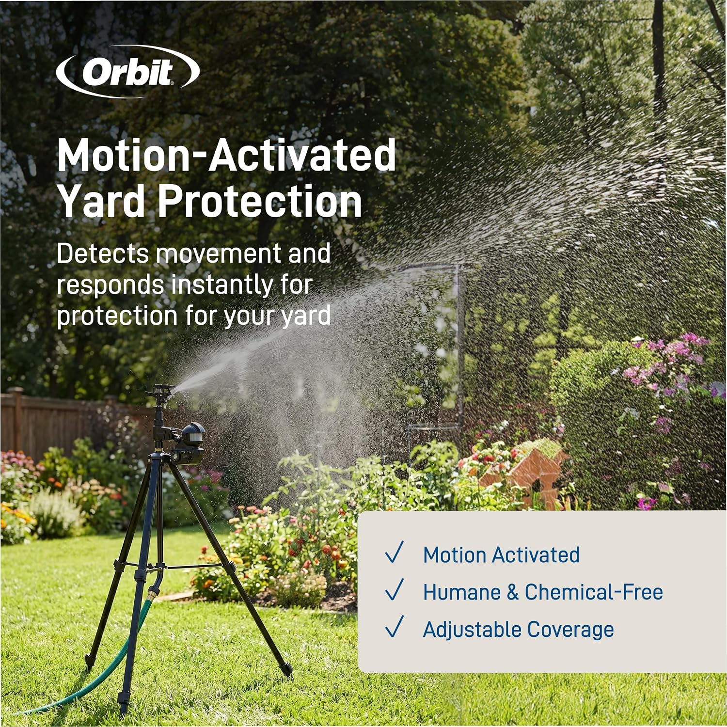 Orbit 62120 Garden Enforcer Motion-Activated Sprinkler
