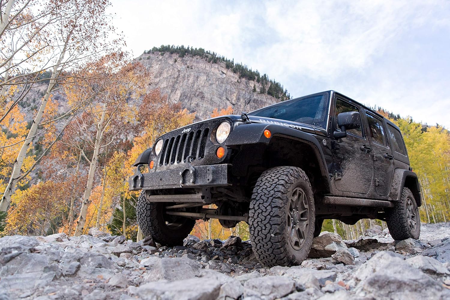 BFGoodrich All Terrain T/A KO2 Radial Car Tire for Light Trucks, SUVs, and Crossovers, LT265/70R16/E 121/118S | Light Truck All Terrain All Weather Traction 121/118S Rated E (10 Ply) Radial Construction Outlined Raised White Letters Tire