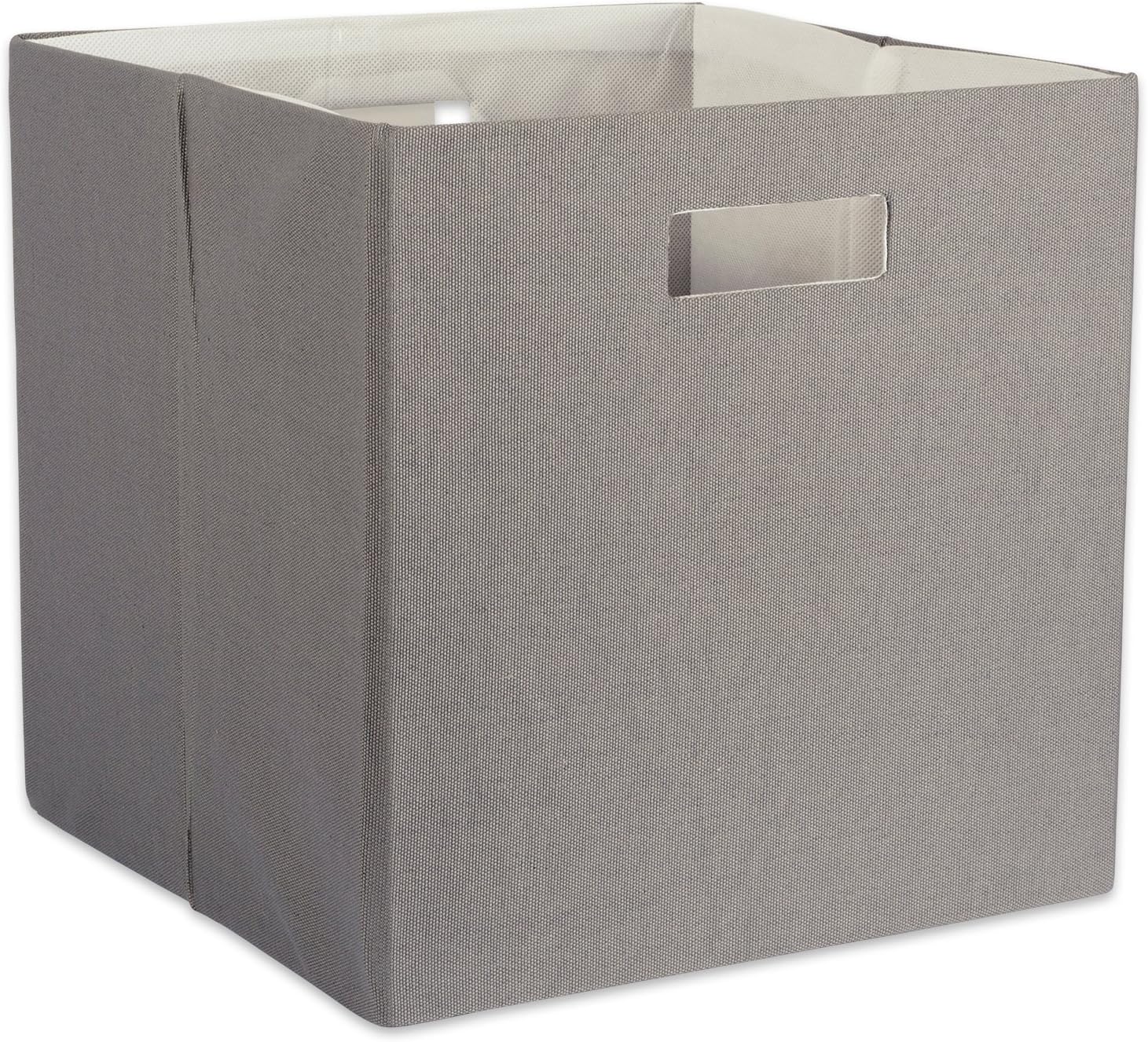 DII Fabric Storage Cube Organizer Bin 13x13x13 Foldable, Teal