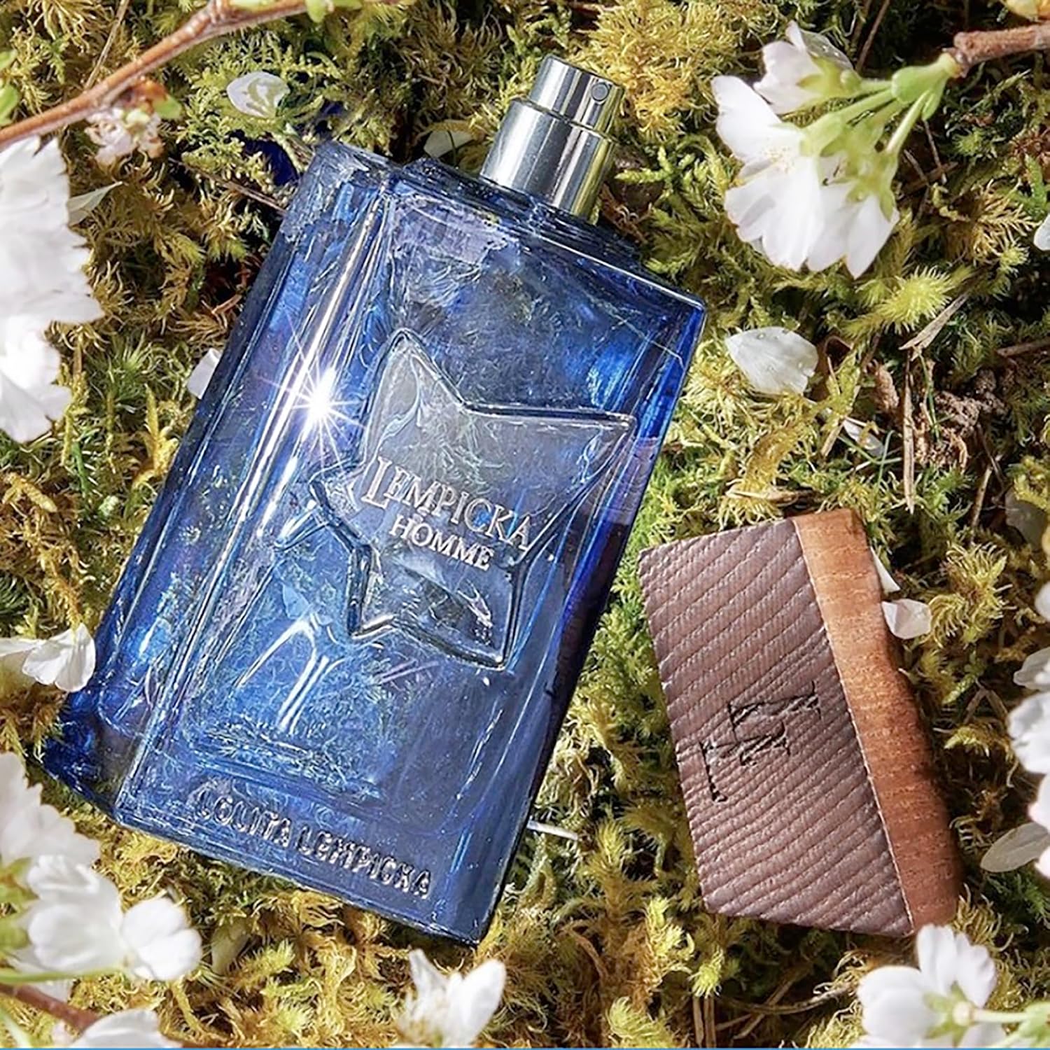 Lolita Lempicka Homme Eau De Toilette Spray for Men - Fresh Masculine Scent w/Woody Notes of Cedar, Rum, Vanilla