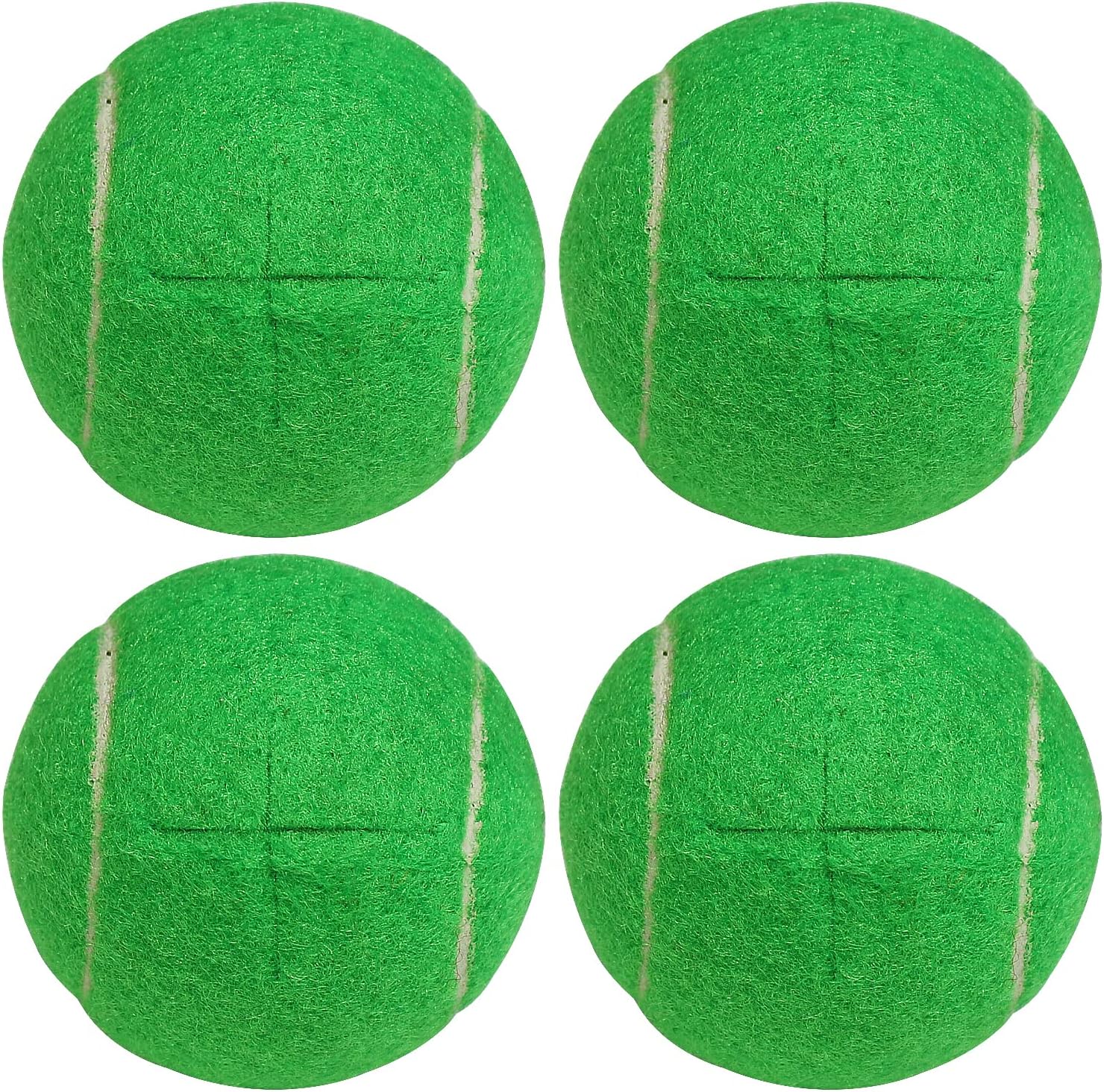 URBEST Walker Tennis Balls 4pcs Precut Heavy Duty Tennis Balls for Walkers