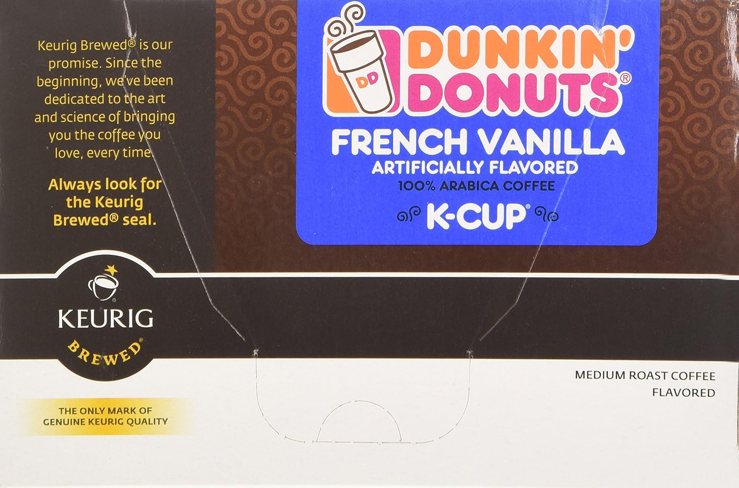 Dunkin' Donuts 2091512 Original Blend Coffee K-Cup Pods Medium Roast 44/Box (006933)