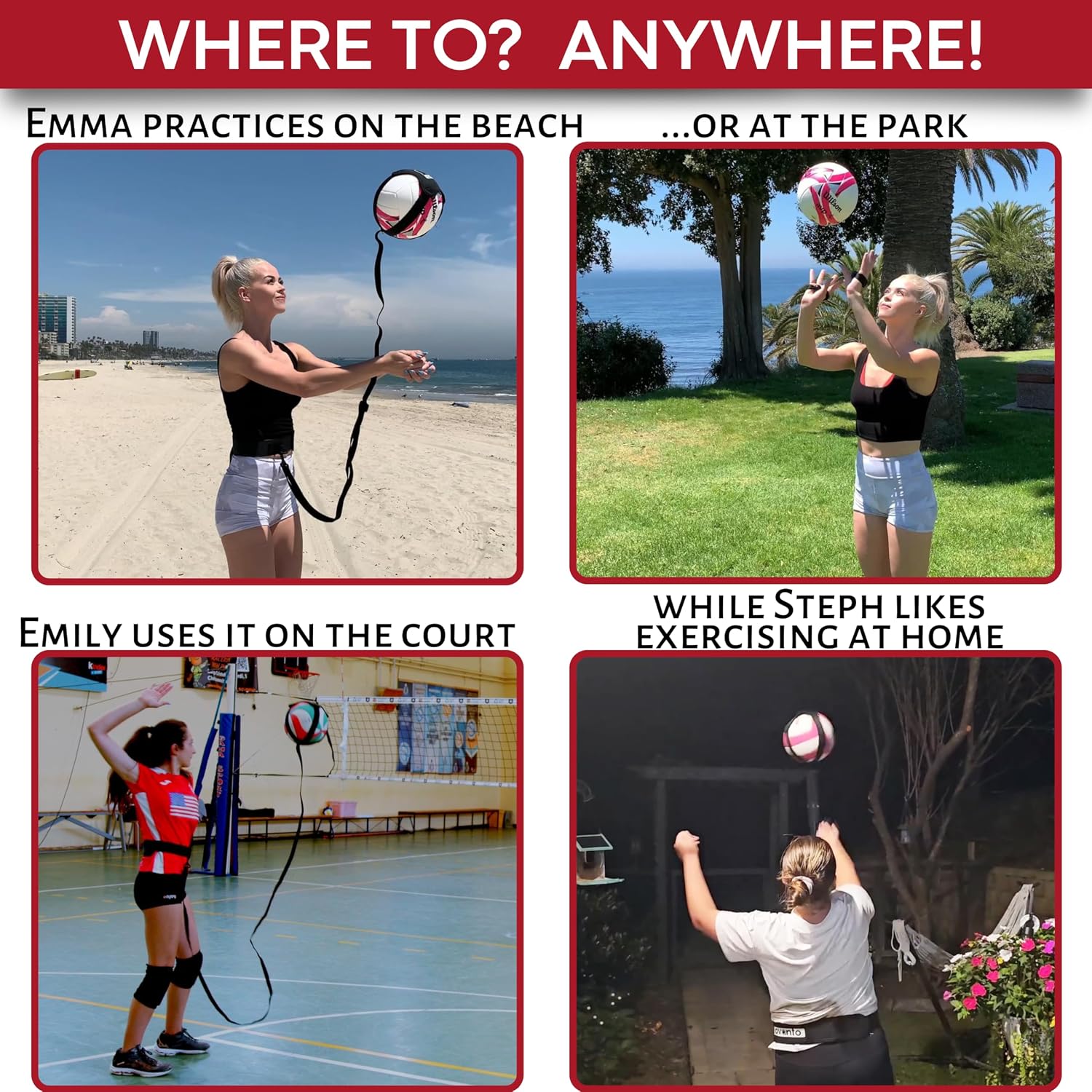 OVANTO Volleyball Training Equipment Kit