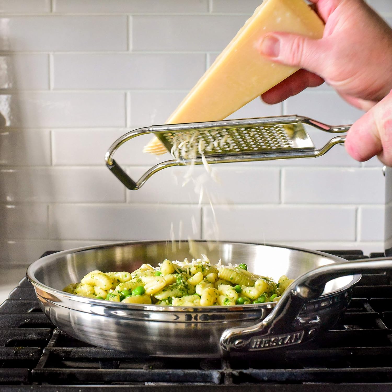 Hestan ProBond Forged - Professional Clad Stainless Steel Frying Pan, 12.5-Inch, Induction Compatible