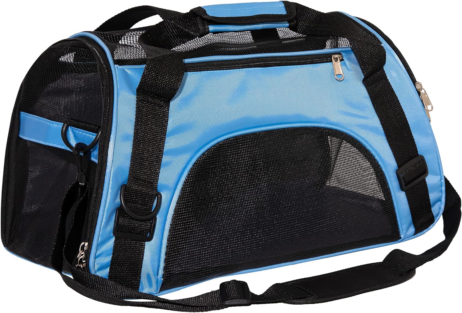 MuchL Cat Carrier for Cats Soft-Sided Travel Pat Carrier for Cat with Wooden Padding Board Airline Approved Lightweight Comfortable Cat Bag for