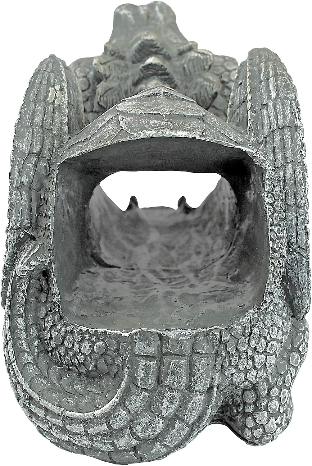 Design Toscano Roland the Gothic Gargoyle Gutter Guardian Rain Downspout Extension Outdoor Statue, 10 Inch Long, Cast Stone Resin, Grey Stone Finish