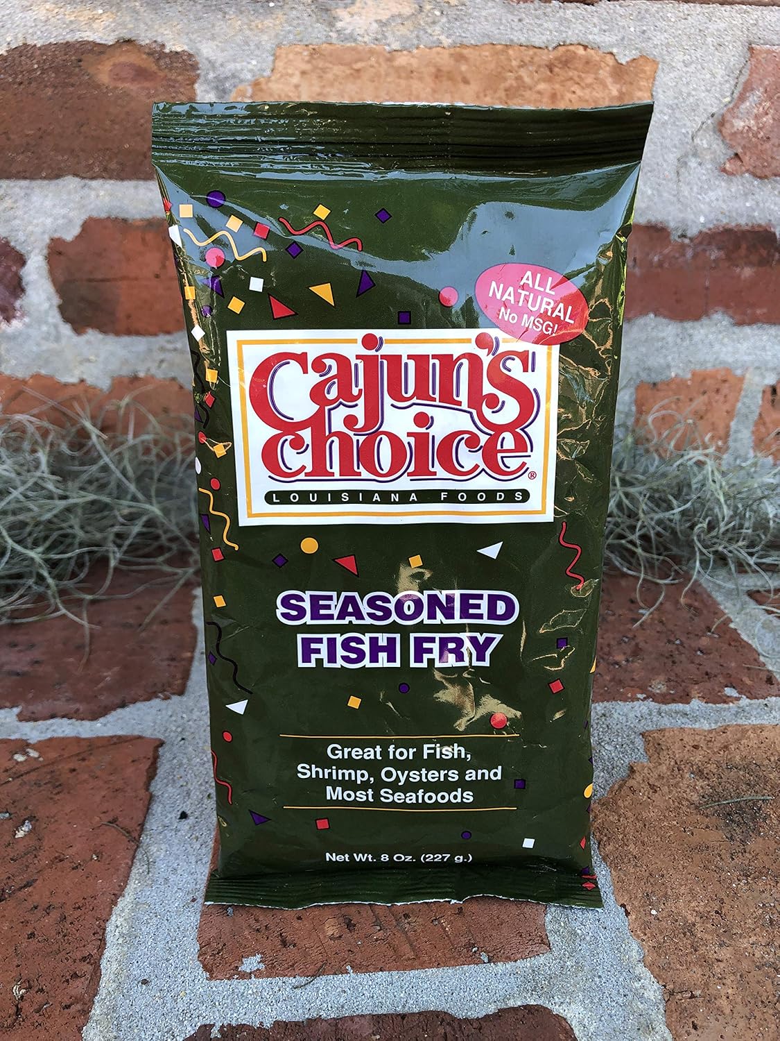 Cajun's Choice Seasoned Fish Fry Mix, 8 oz - Pack of 3