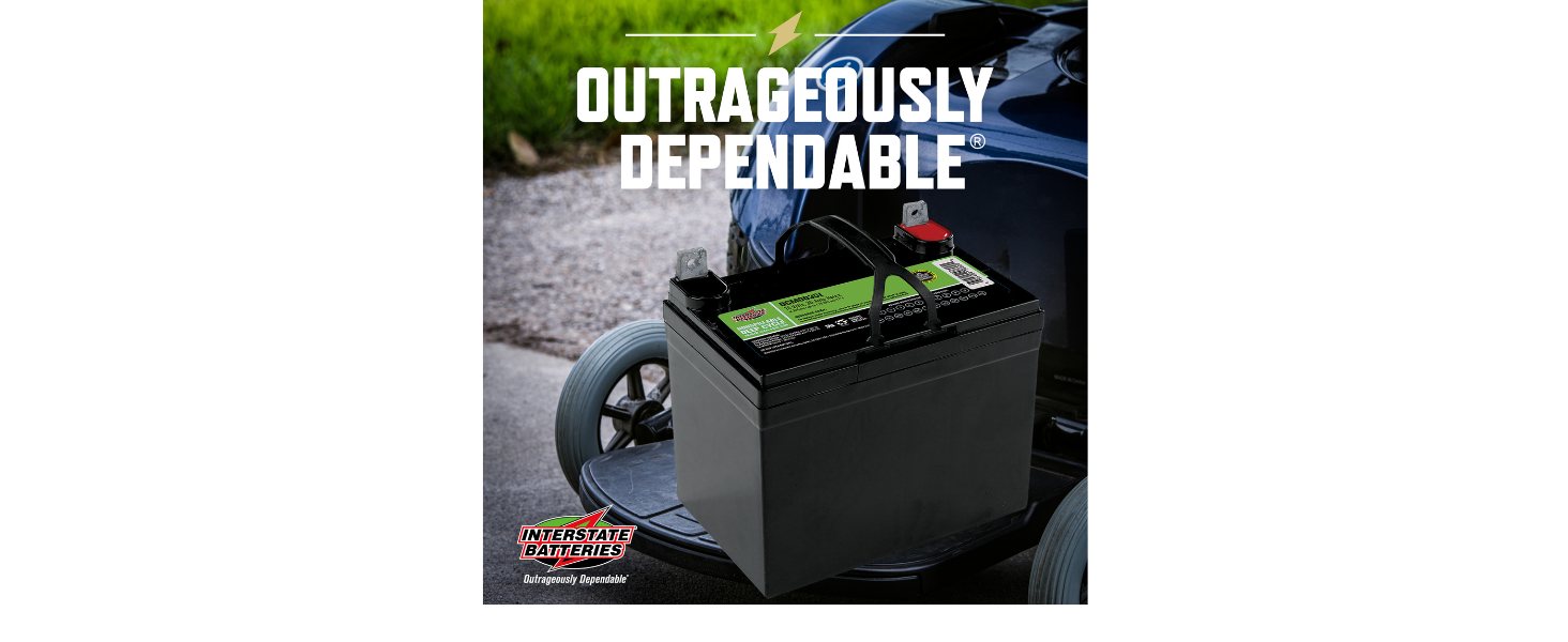 DCM0035L TRANSPORTER RECREATIONAL VEHICLE VEHICLES BATTERY MOBILITY SCOOTER SCOOTERS 12V 35AH U1 SLA