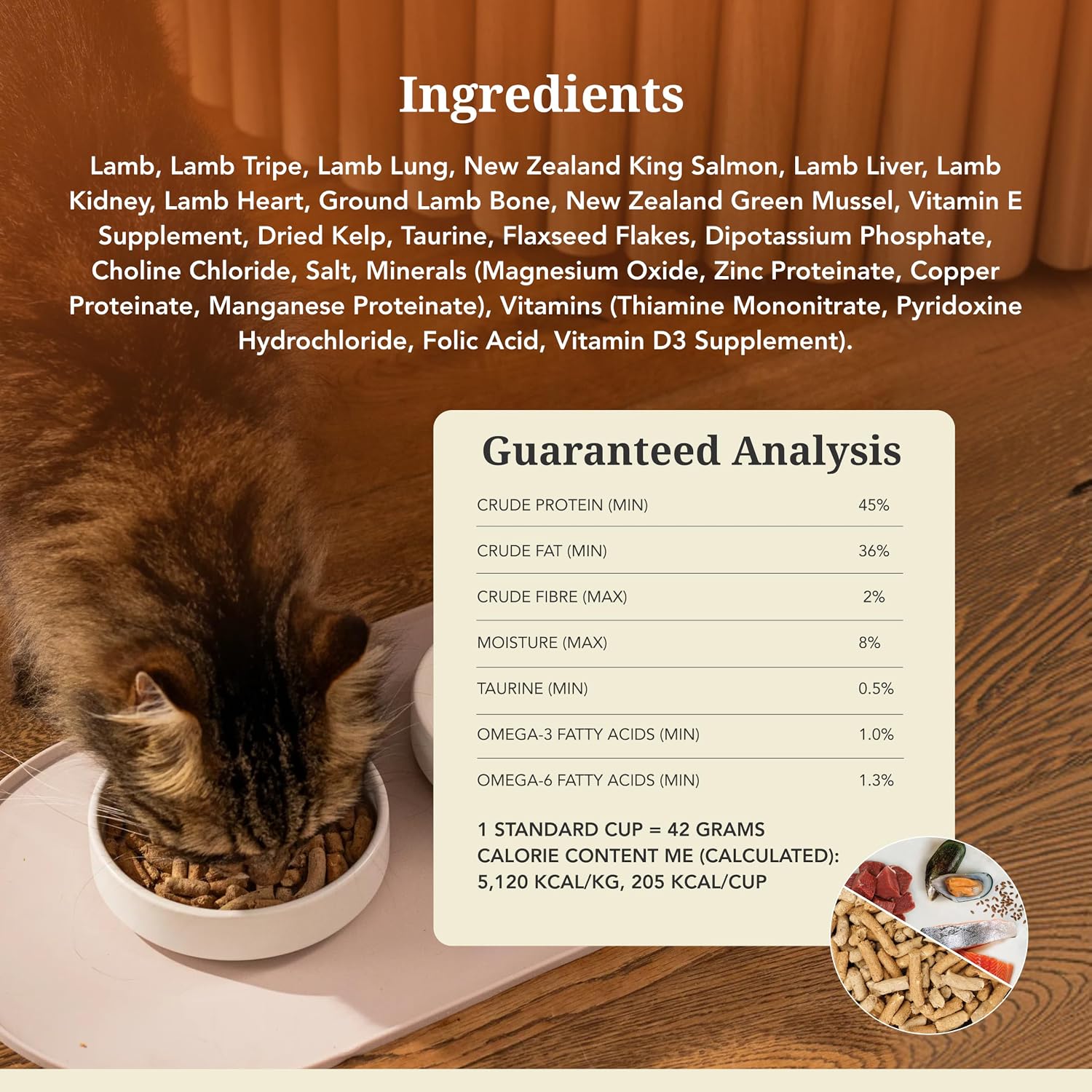 Feline Natural - High Protein Freeze Dried Dry Cat Food with 98% Meat